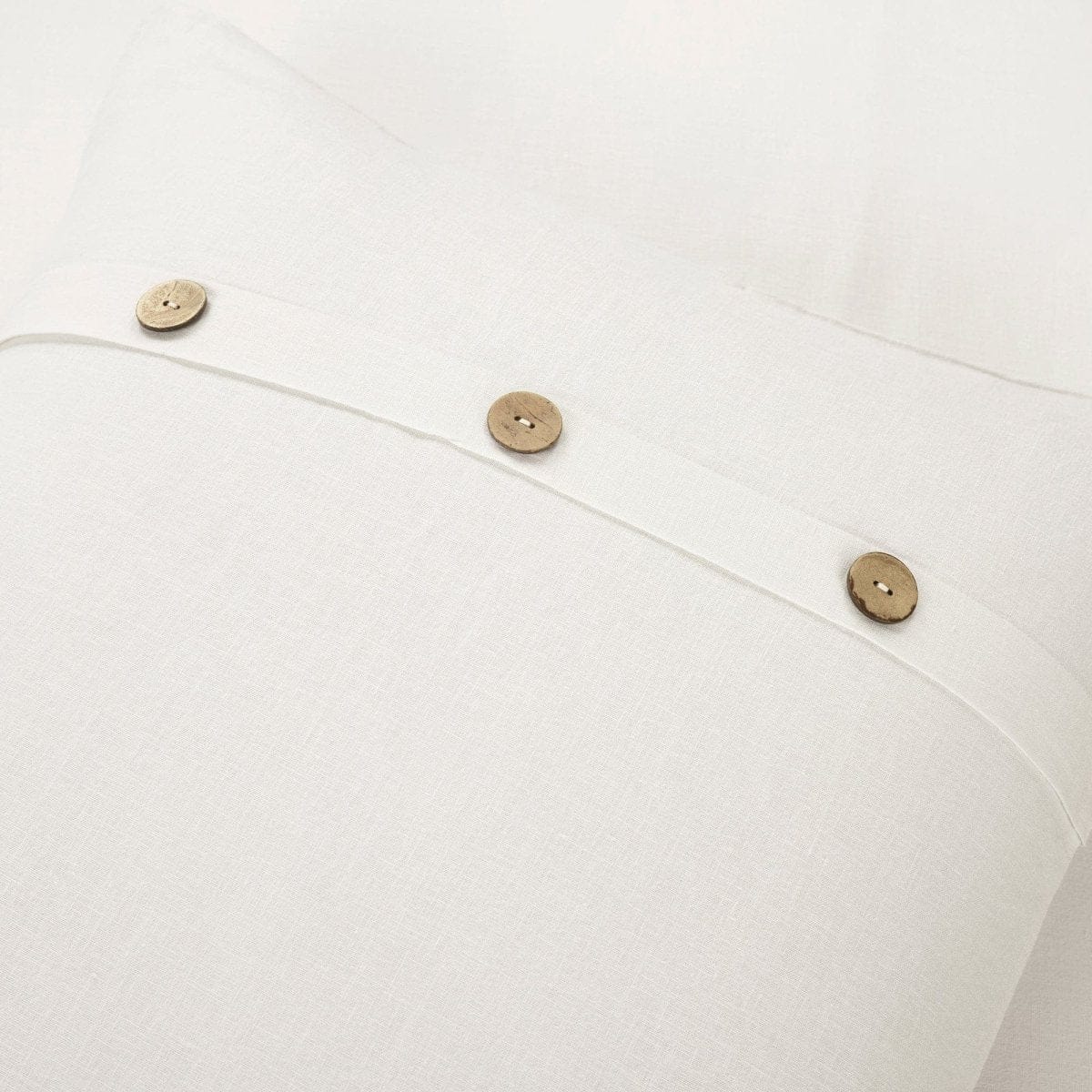 Belgian Flax Linen Rich Cotton Blend Duvet Cover 3 Piece Set - Image 13