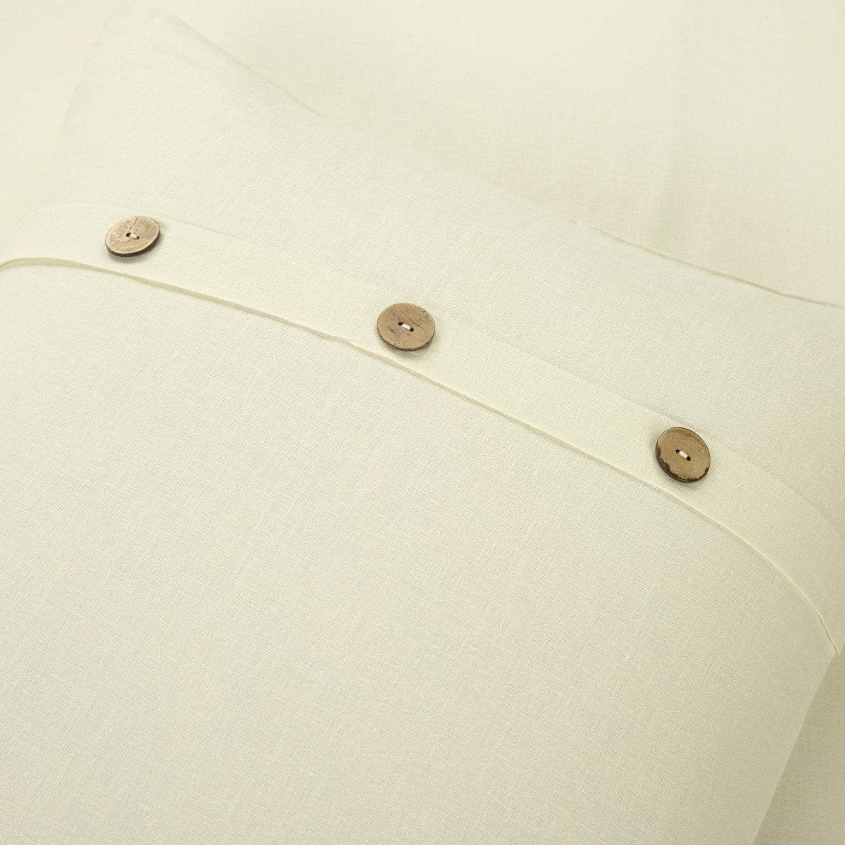 Belgian Flax Linen Rich Cotton Blend Duvet Cover 3 Piece Set - Image 18