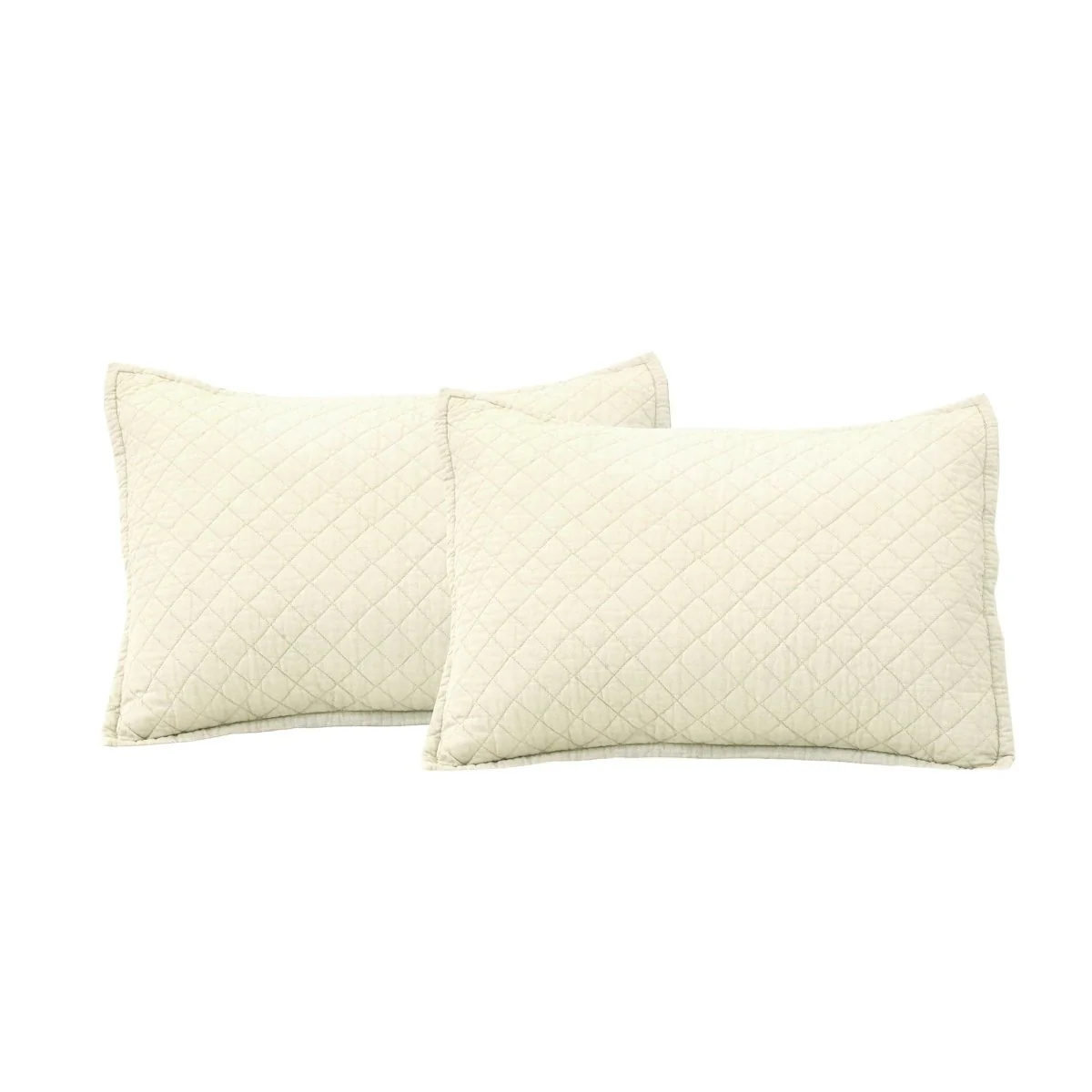 Belgian Flax Linen Rich Cotton Blend Quilt 3 Piece Set - Image 11