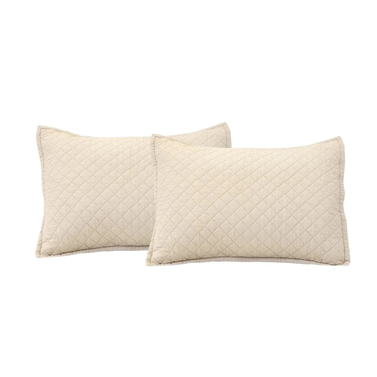Belgian Flax Linen Rich Cotton Blend Quilt 3 Piece Set - Image 17