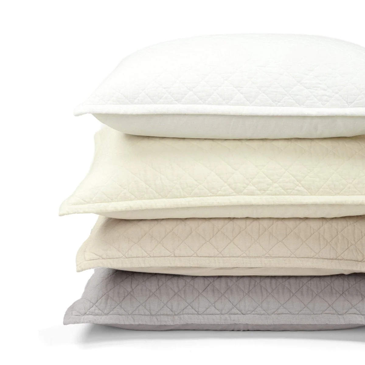 Belgian Flax Linen Rich Cotton Blend Quilt 3 Piece Set - Image 18