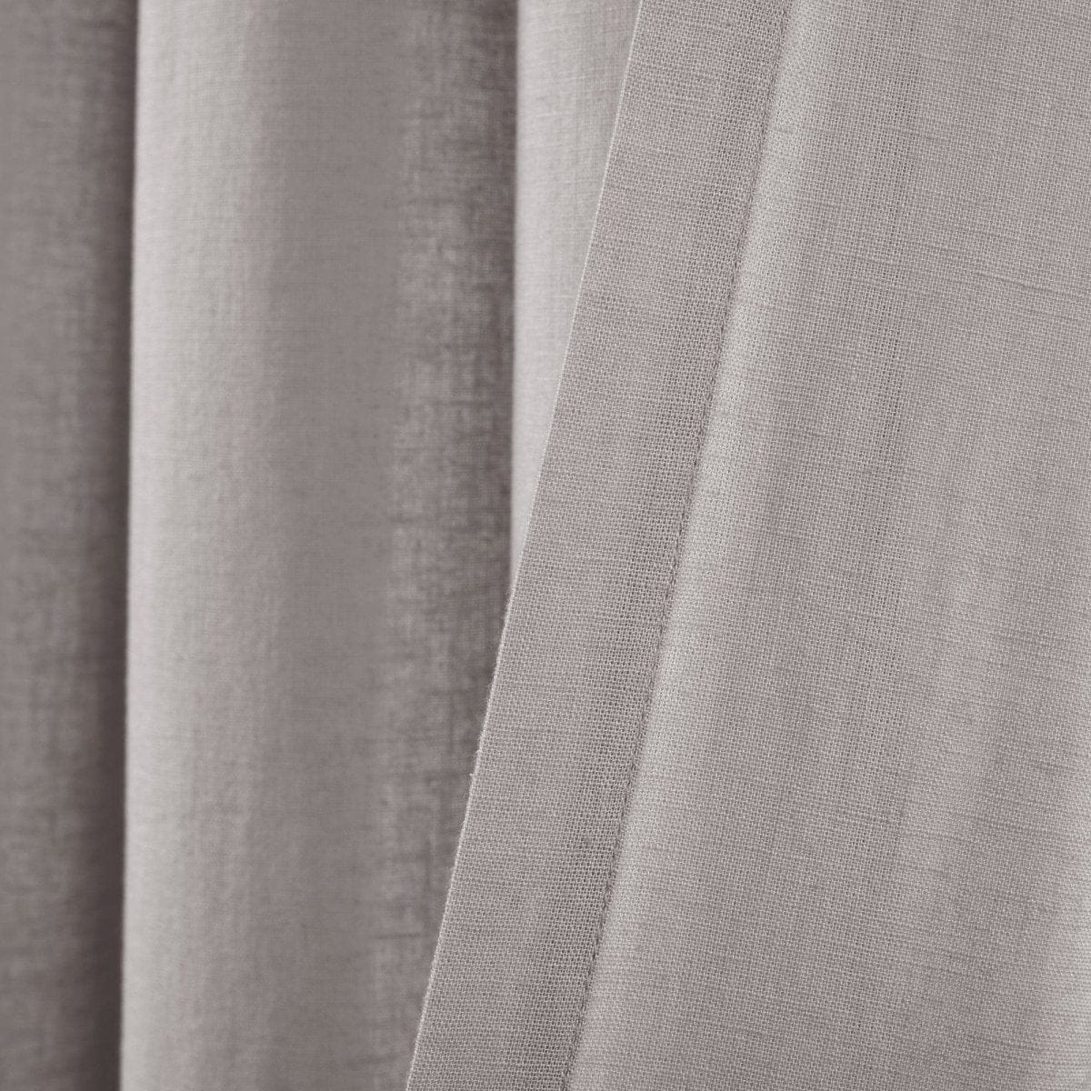 Belgian Flax Prewashed Linen Rich Cotton Blend Window Curtain Panel - Image 11