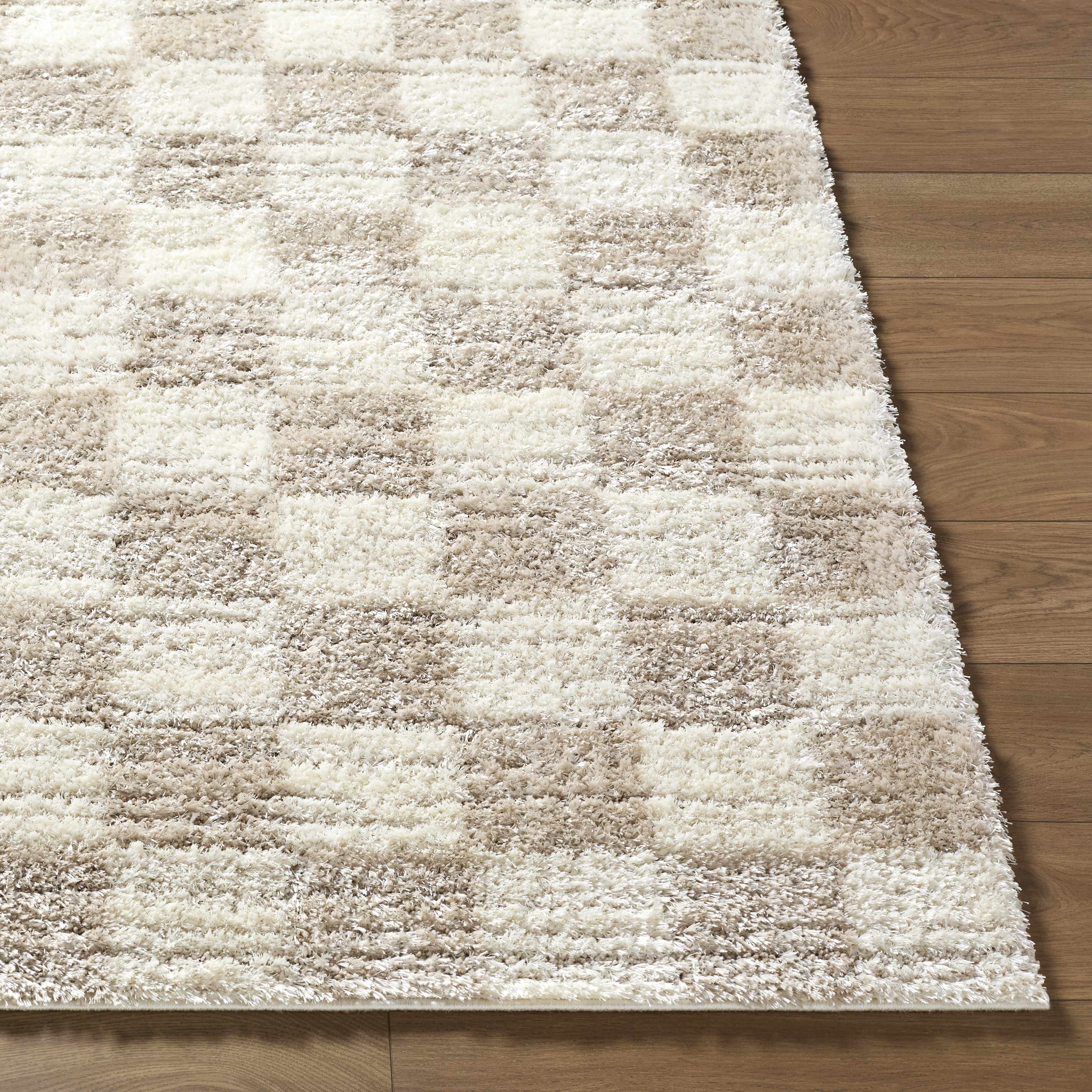 Belita Beige Luxe Shag Area Rug - Image 10