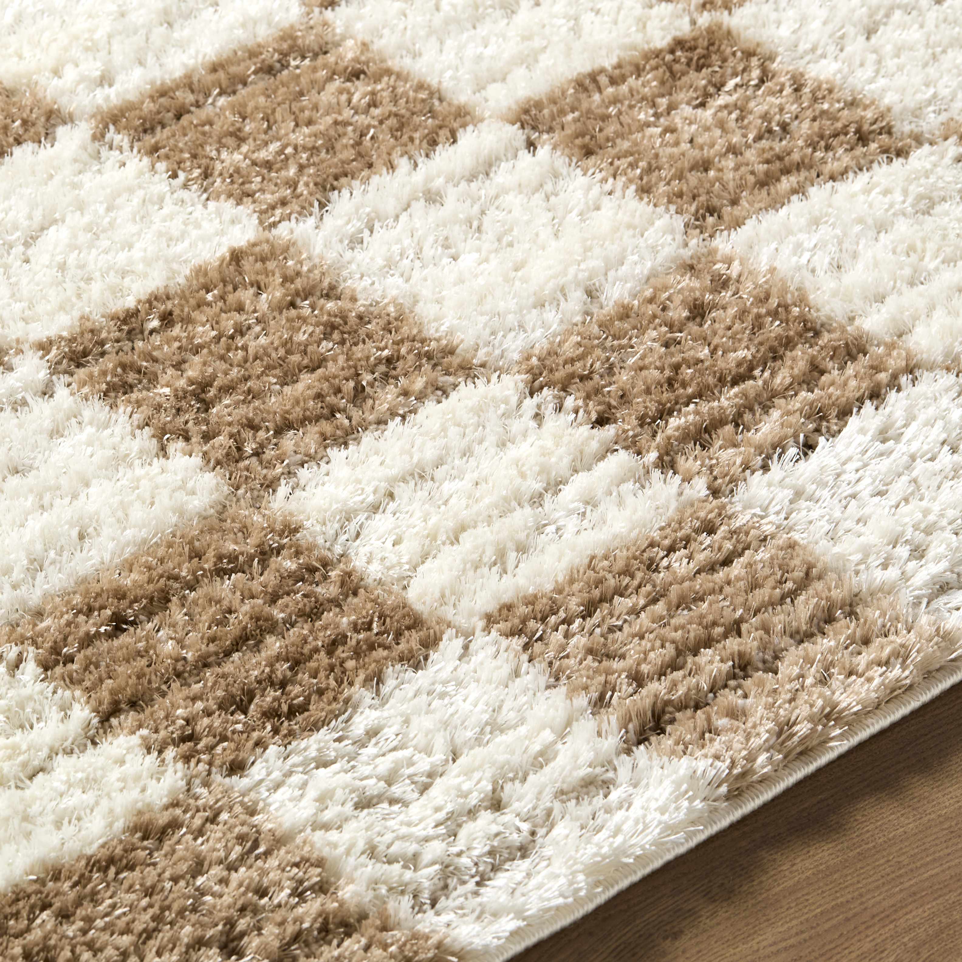 Belita Cream Luxe Shag Area Rug - Image 8
