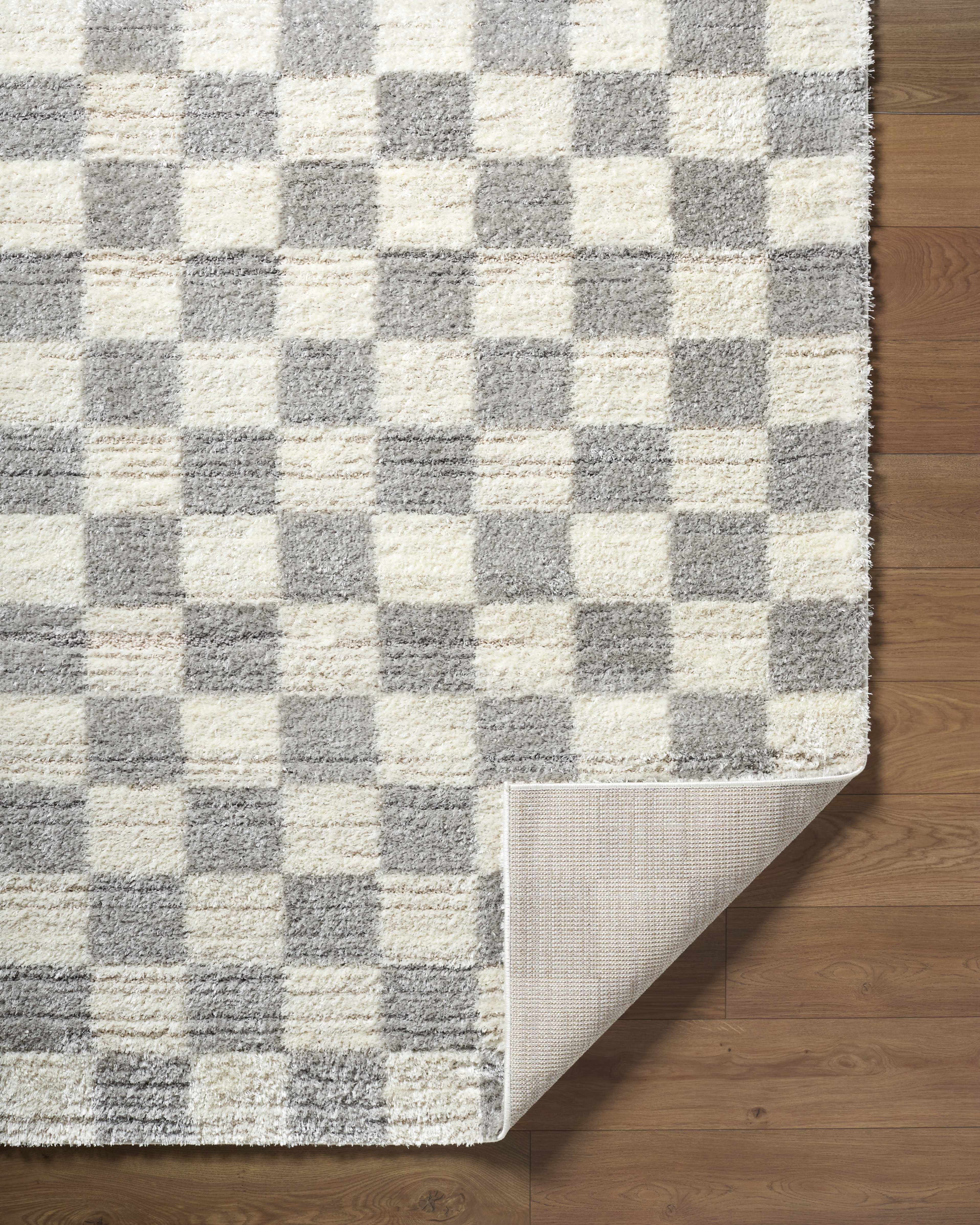 Belita Tan Luxe Shag Area Rug - Image 4