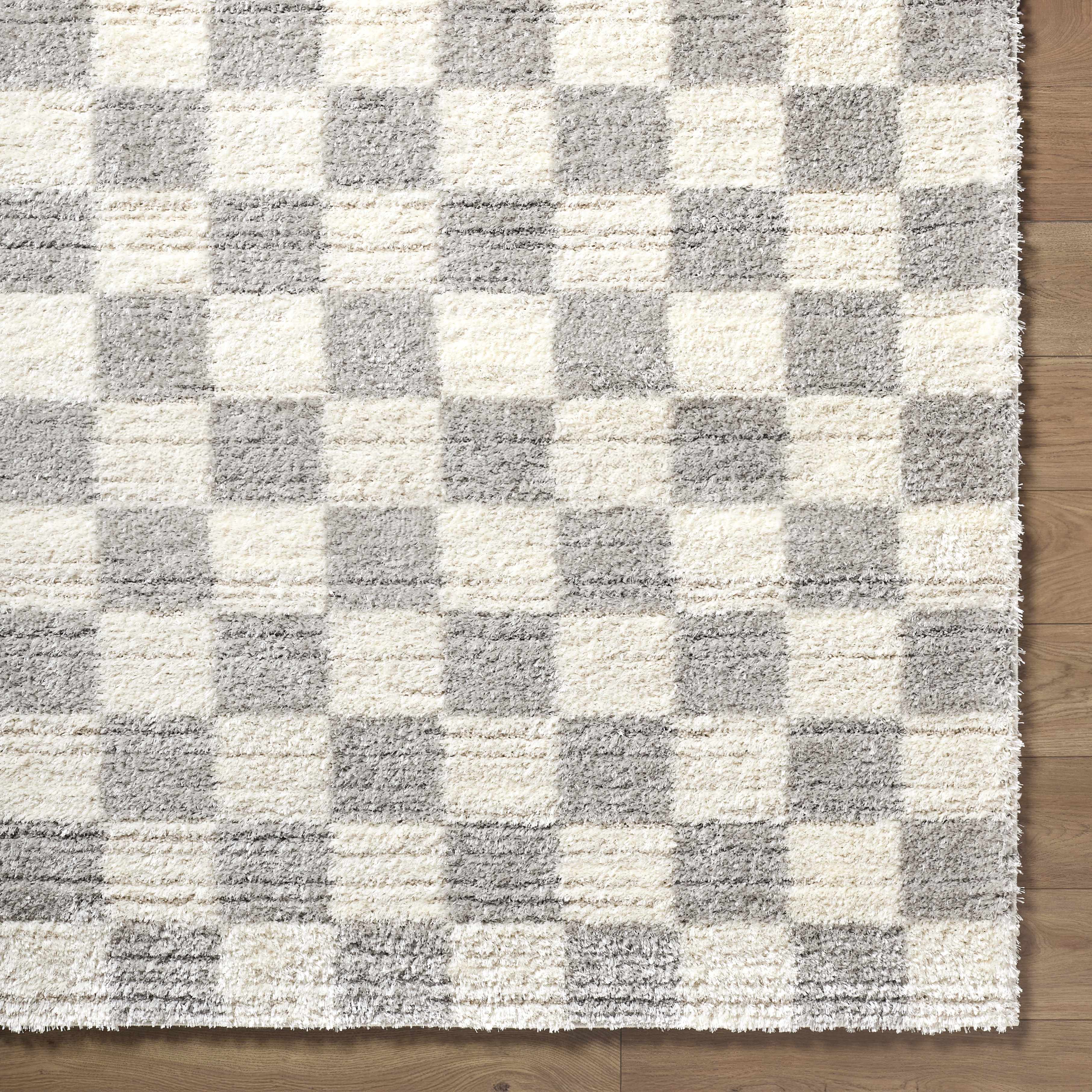 Belita Tan Luxe Shag Area Rug - Image 8