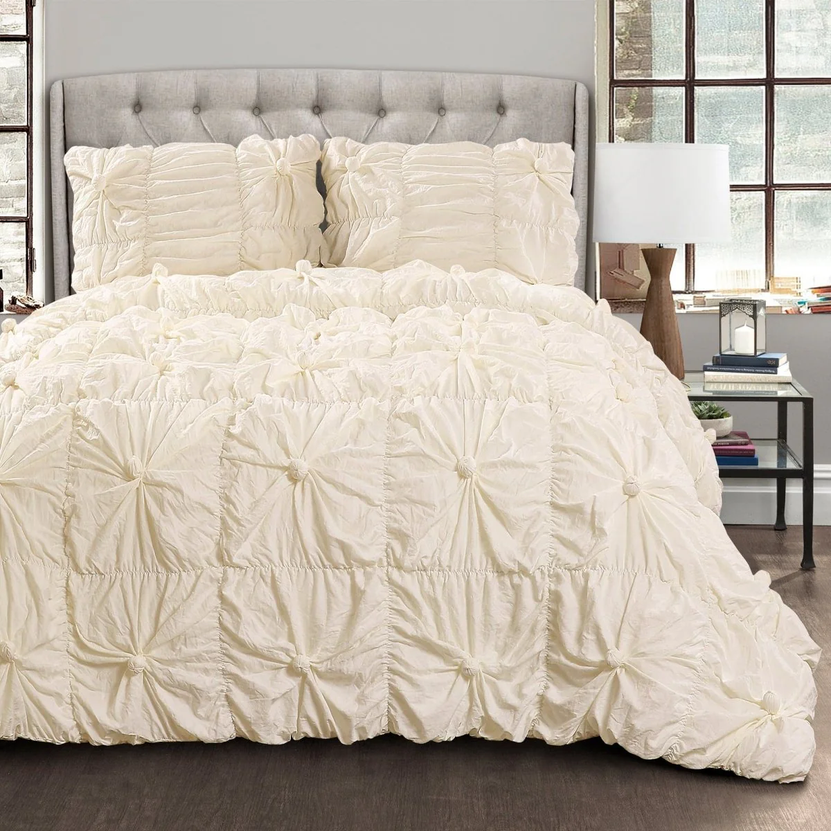 Bella 3 Piece Comforter Set - Image 2