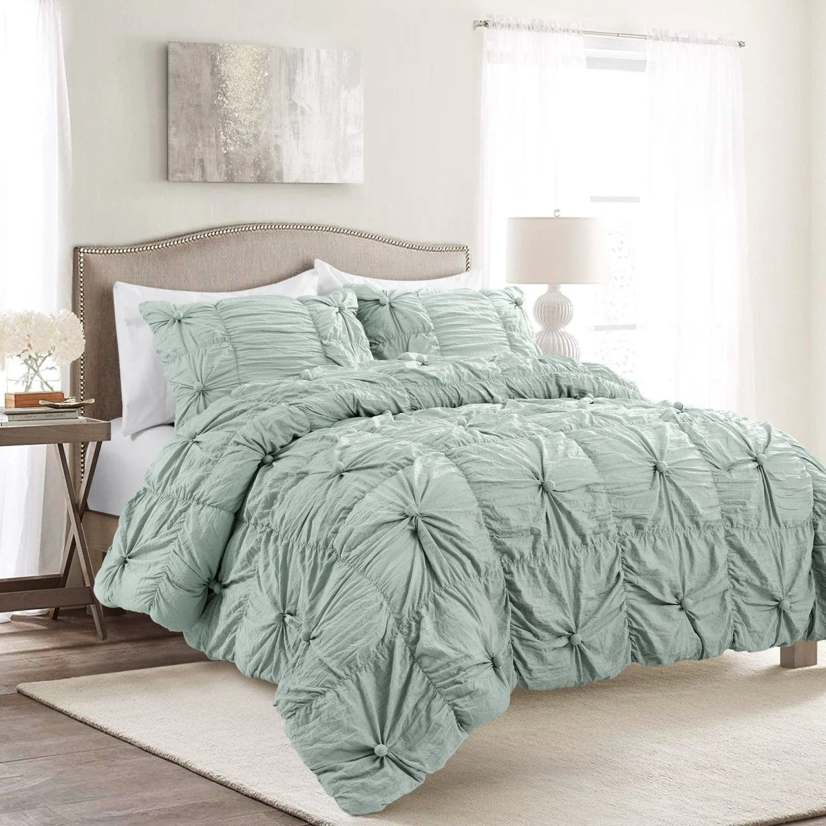 Bella 3 Piece Comforter Set - Image 3