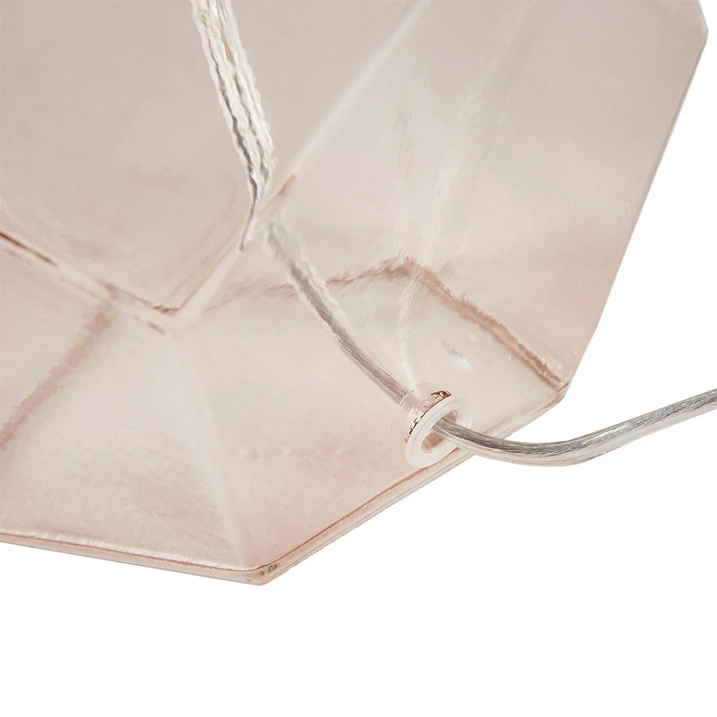 Bella Geometric Glass Table Lamp - Image 4