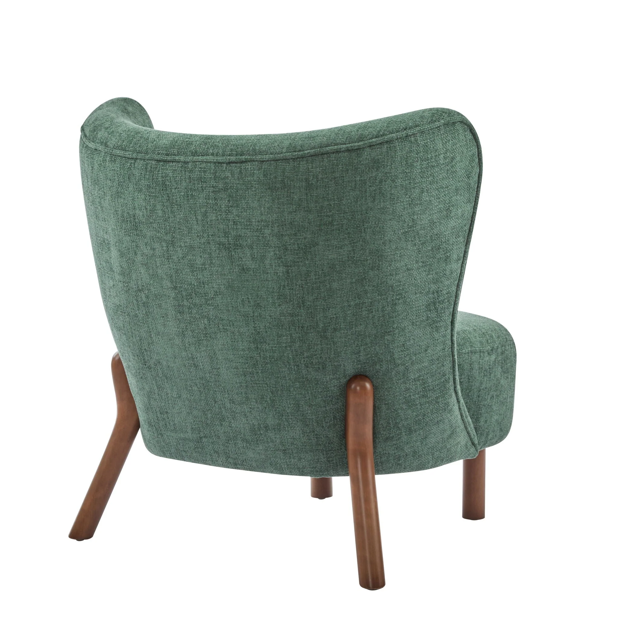 Bella Modern Upholstered Armless Accent Chair - Image 3
