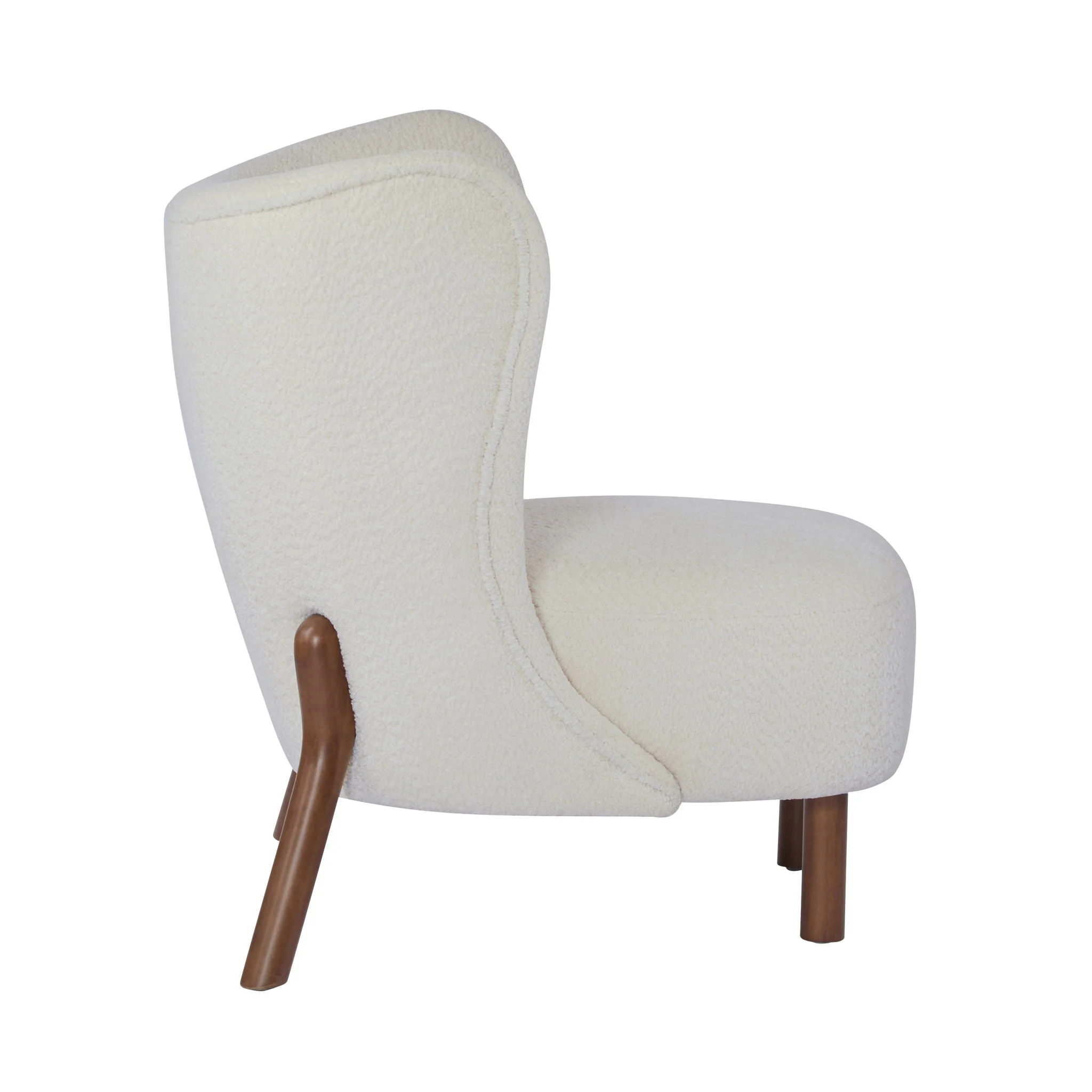 Bella Modern Upholstered Armless Accent Chair - Image 7