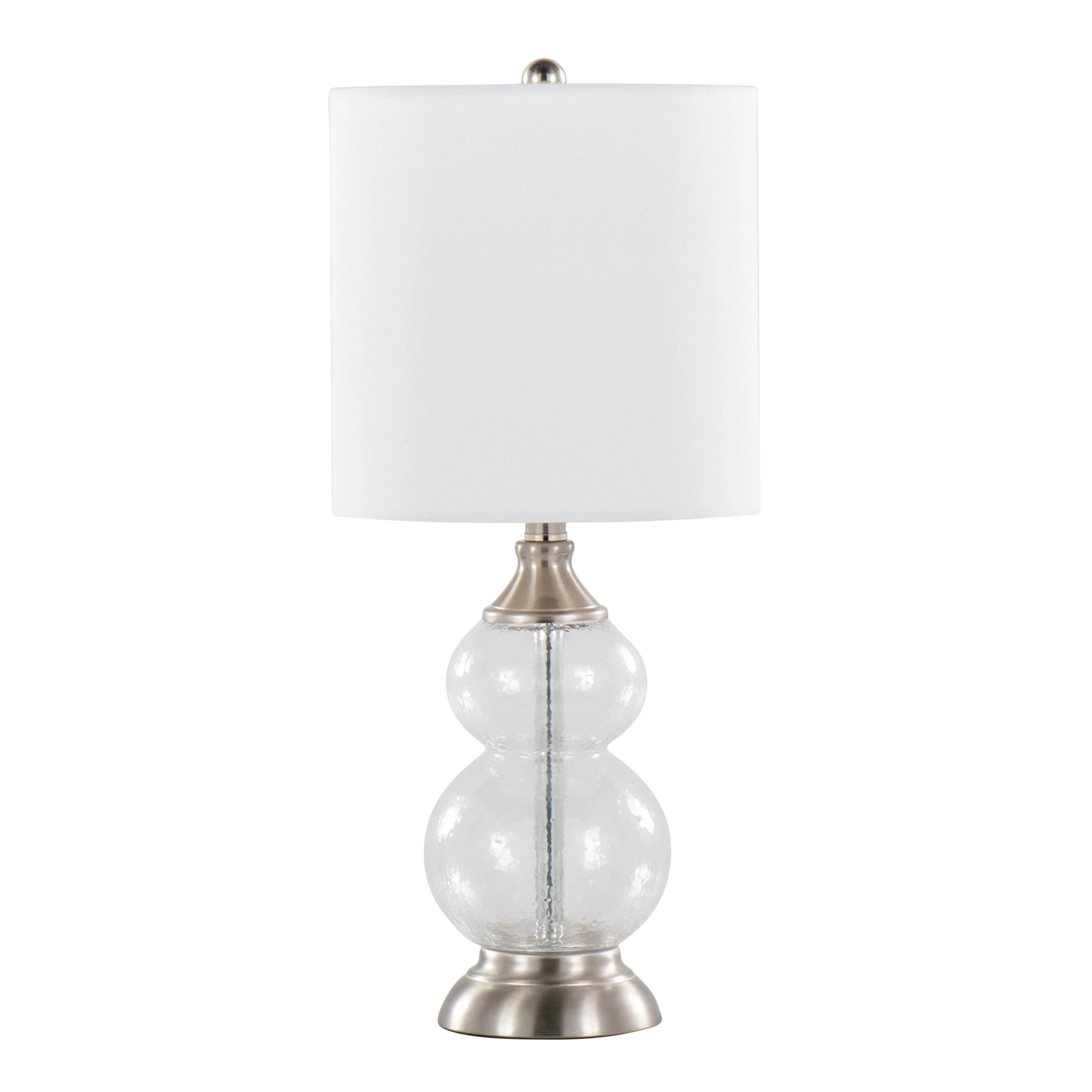 Belle Modern Seeded Glass Table Lamps – Set of 2 - Image 2