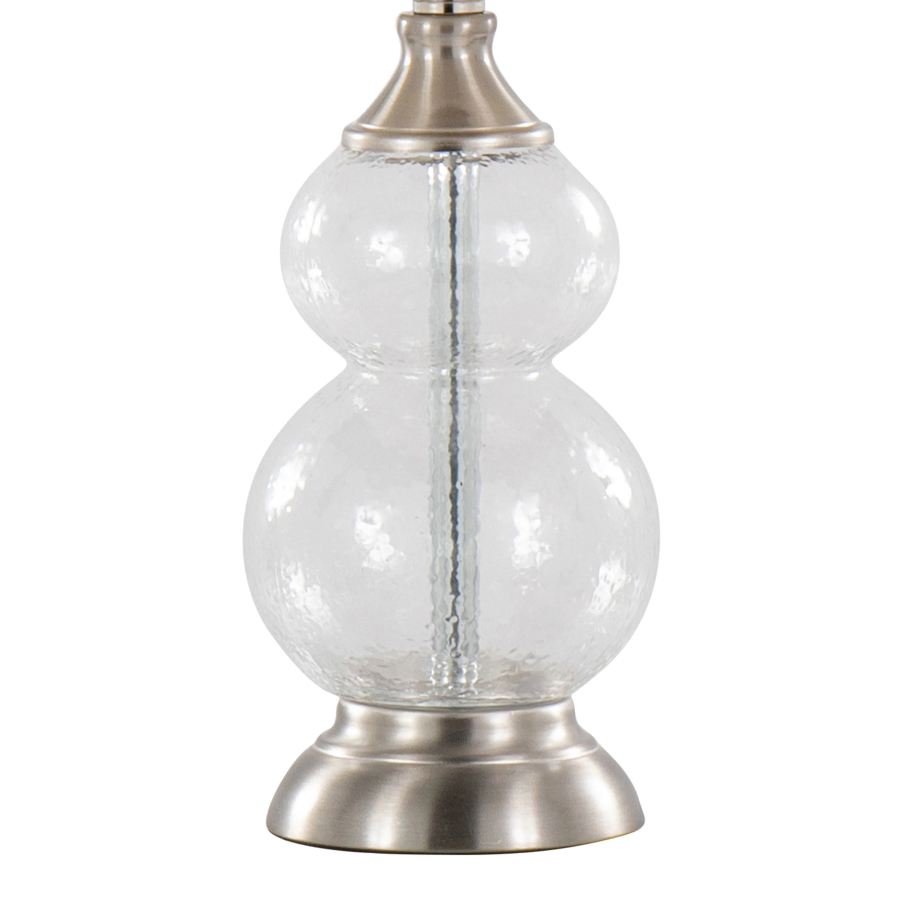 Belle Modern Seeded Glass Table Lamps – Set of 2 - Image 4