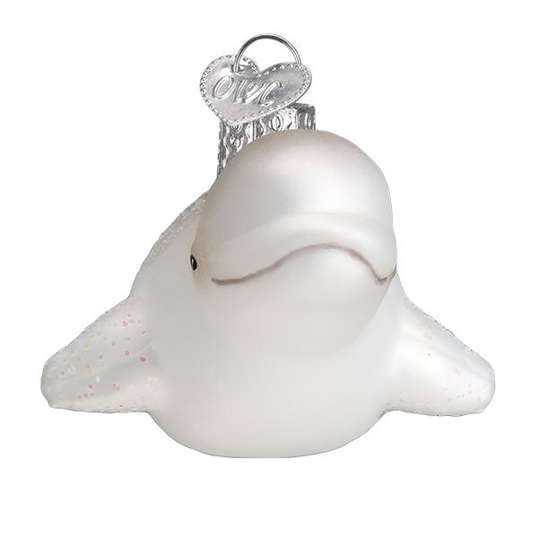 Beluga Whale Ornament by Old World Christmas - Image 4