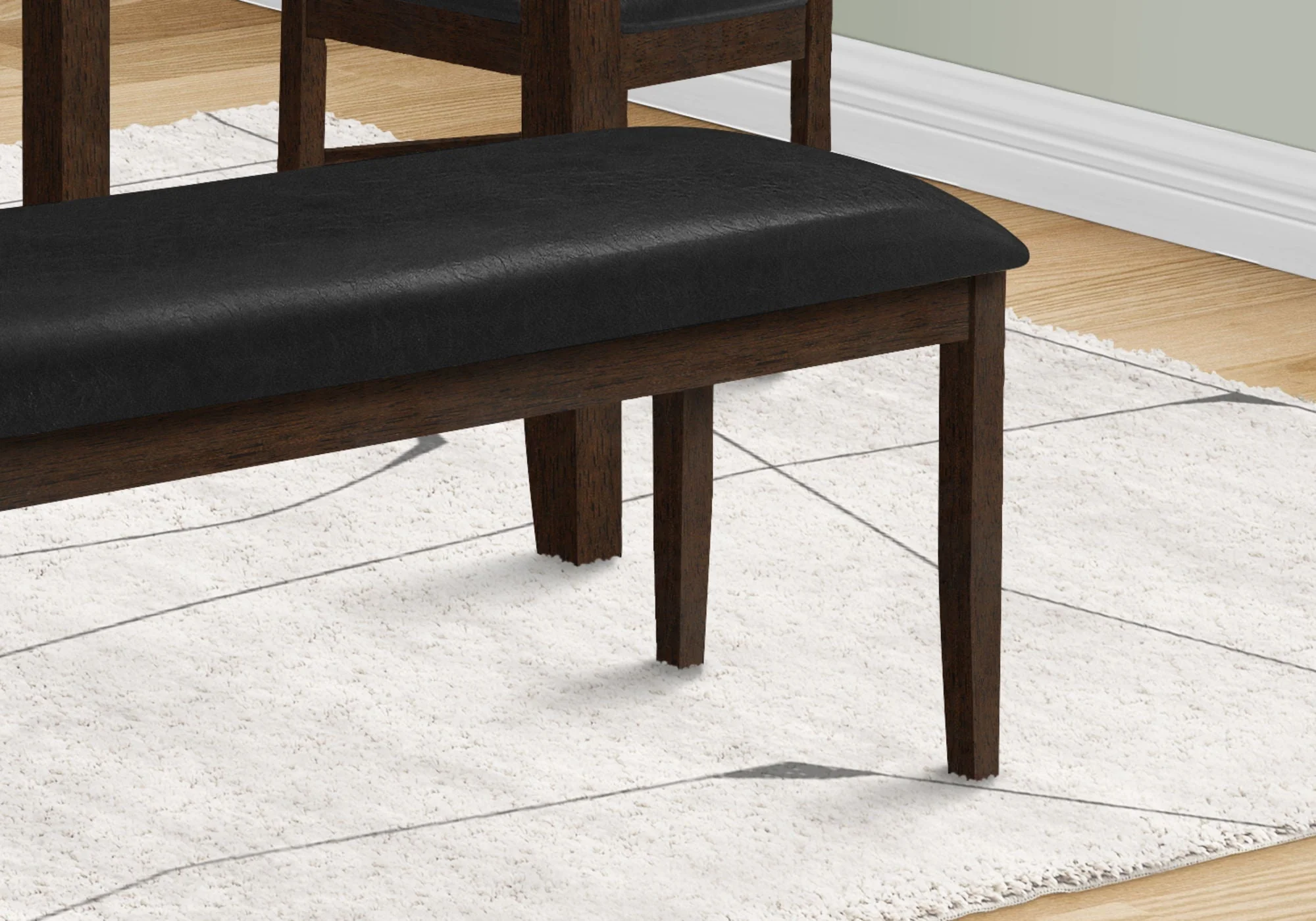 Bench, Rectangular, Hallway, Upholstered, Transitional - Image 9