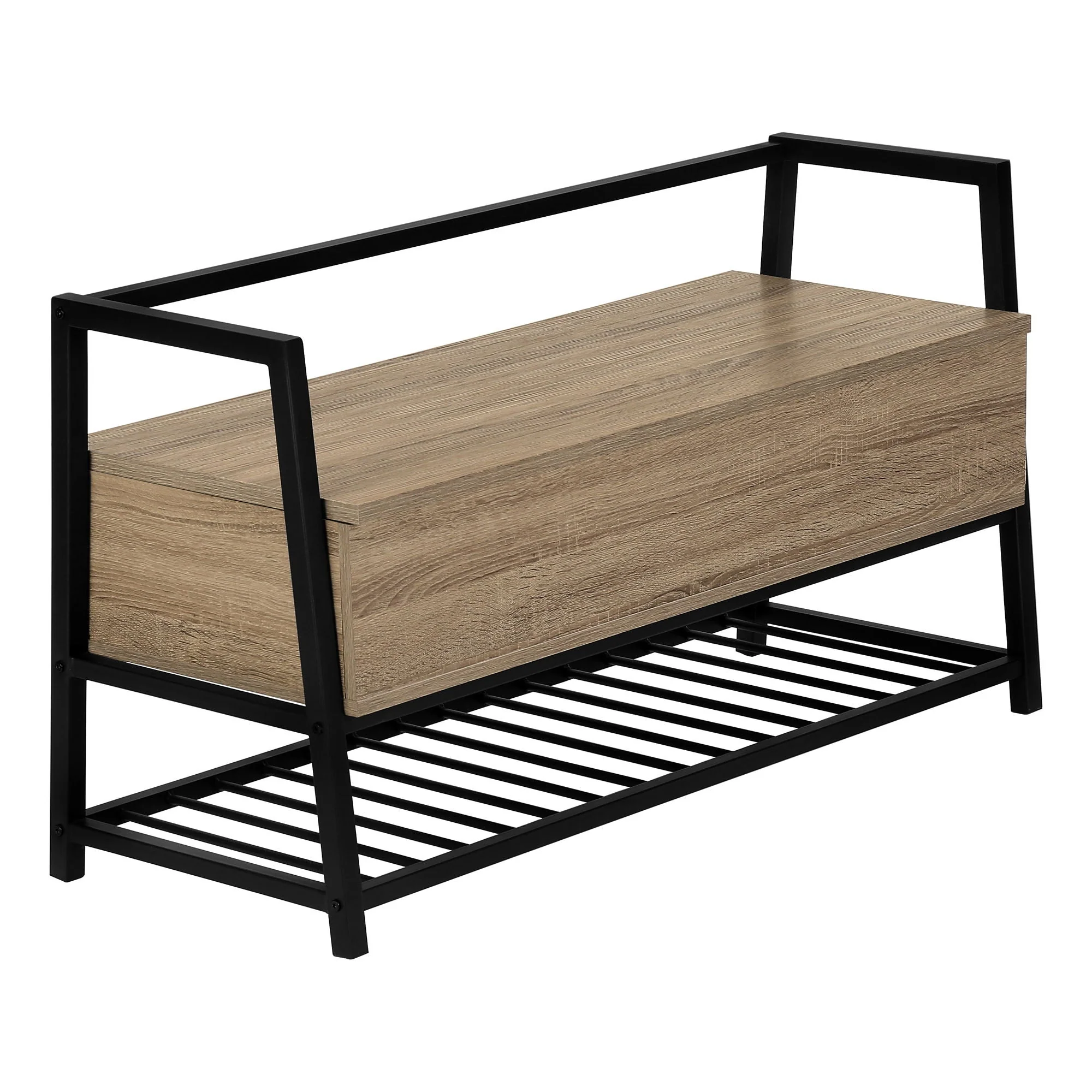 Bench Storage, Rectangular, Contemporary & Modern - Image 4