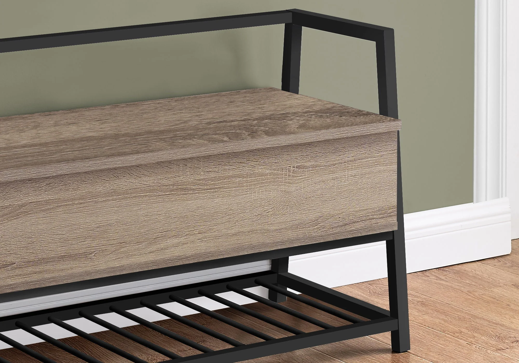 Bench Storage, Rectangular, Contemporary & Modern - Image 8
