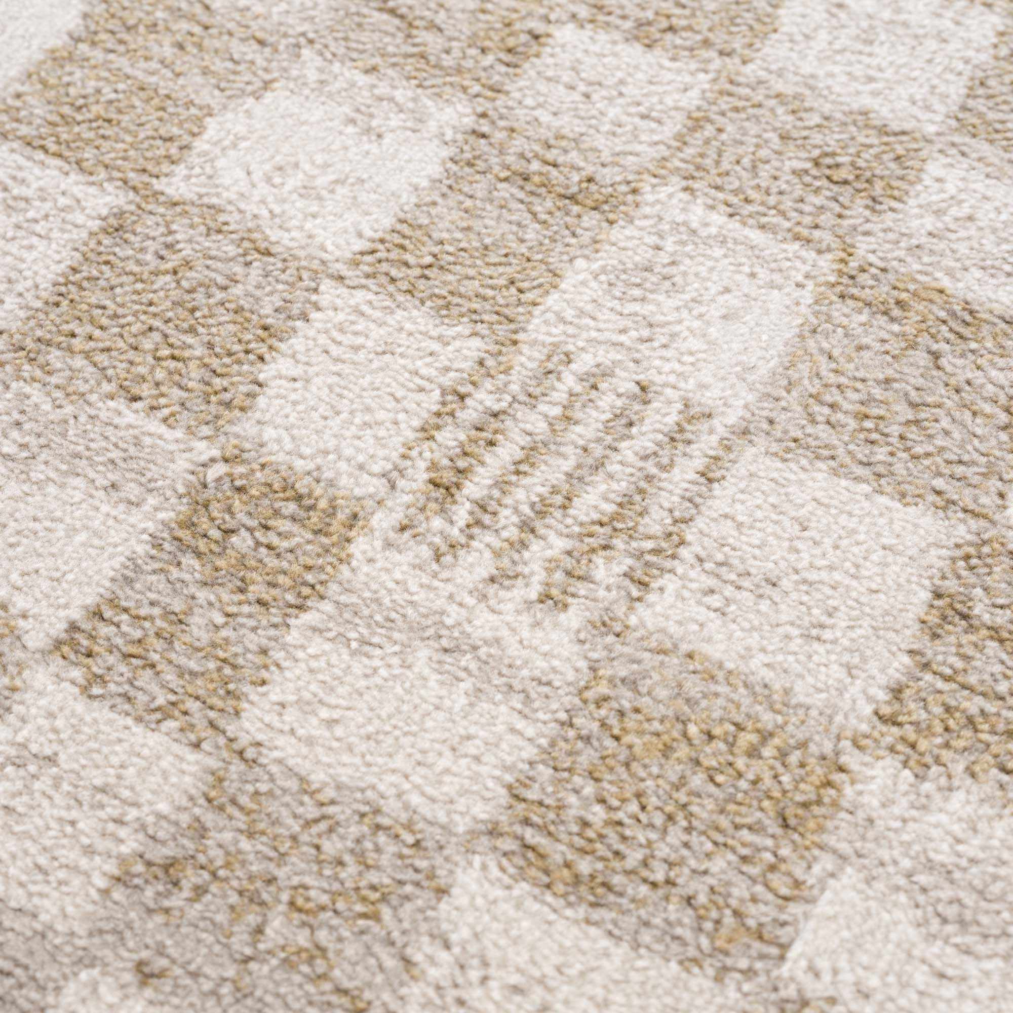 Benjy Irregular Checkboard Rug - Cream&Gold - Image 13
