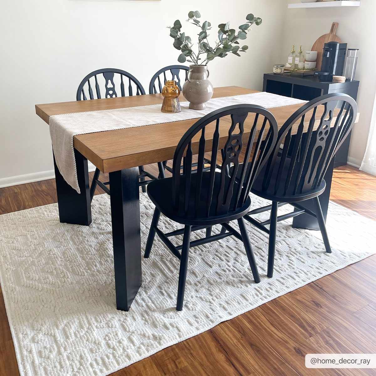 Beren Cream Washable Area Rug - Clearance - Image 5