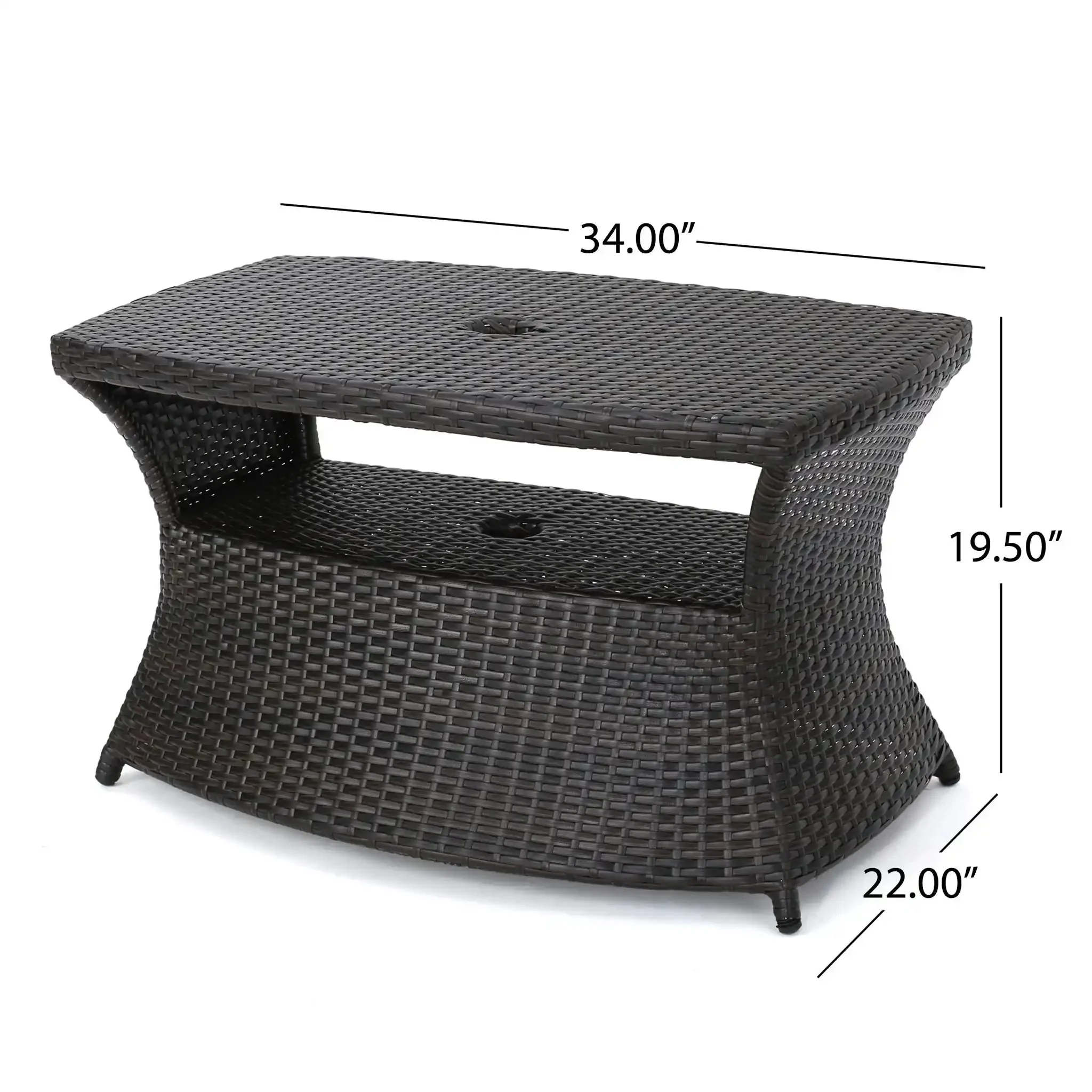 Berkeley - Chaise Lounge Side Table - Image 3