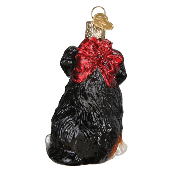 Bernedoodle Puppy Ornament by Old World Christmas - Image 4