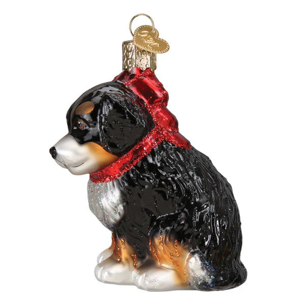Bernedoodle Puppy Ornament by Old World Christmas - Image 5