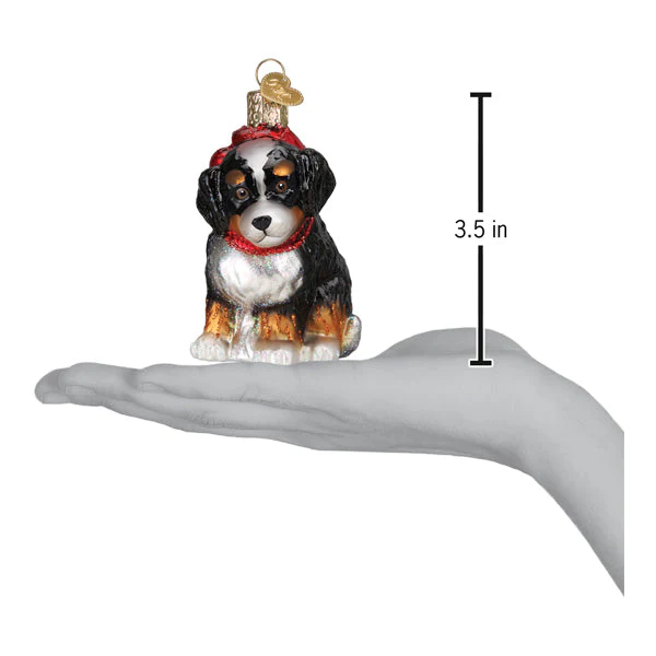 Bernedoodle Puppy Ornament by Old World Christmas - Image 6