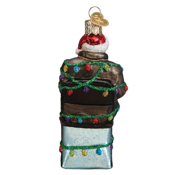 Bernie Sanders Mitten Meme Christmas Ornament - Image 4
