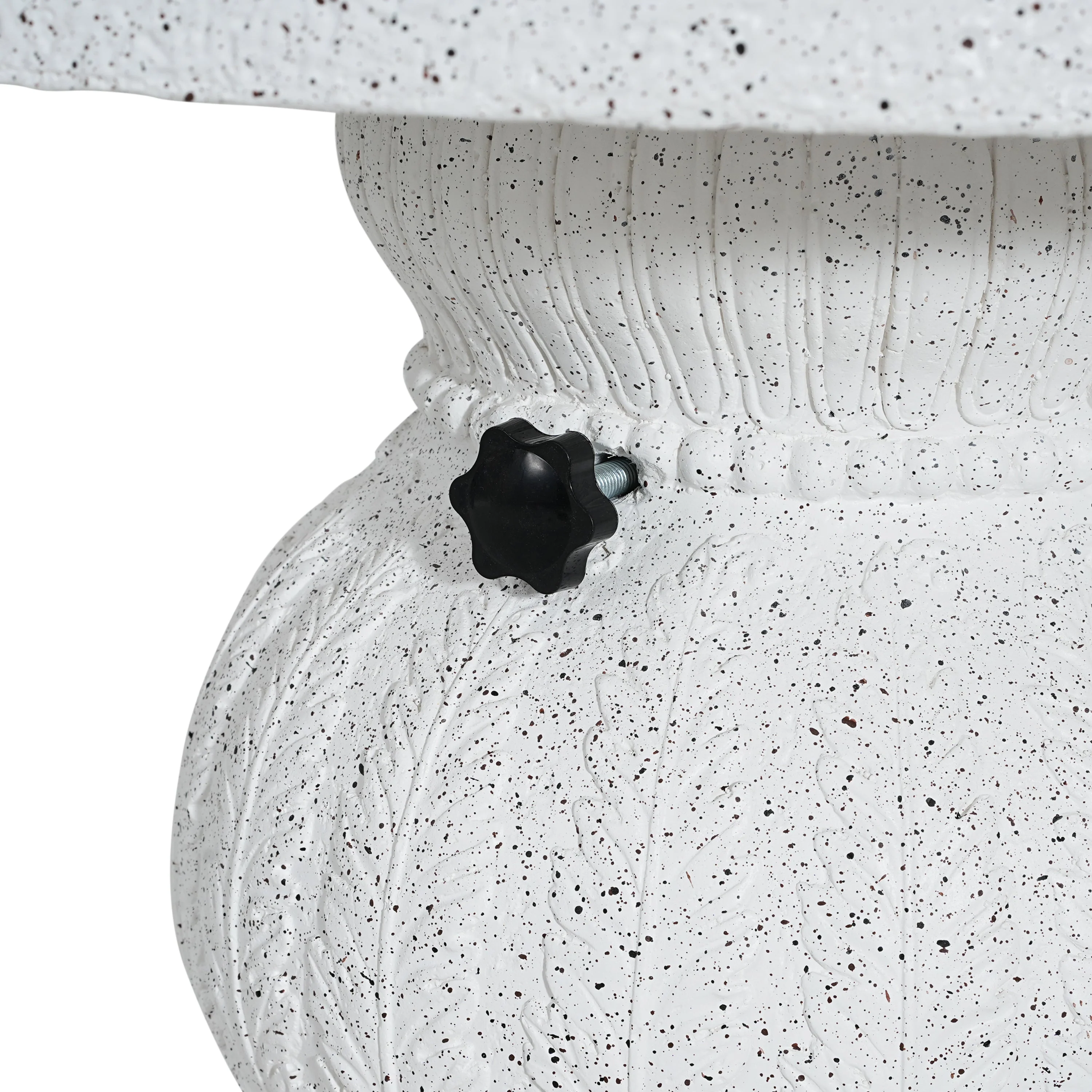 Berra MGO Outdoor Patio Side Table Umbrella Base with Sand-Filling Design - Image 11