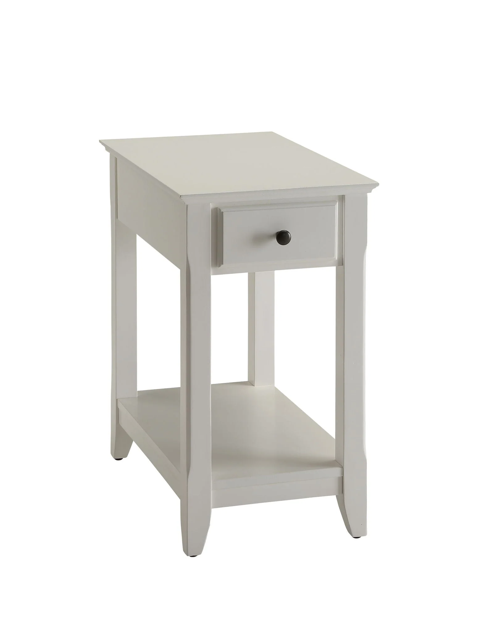 Bertie - Accent Table - White - Image 2