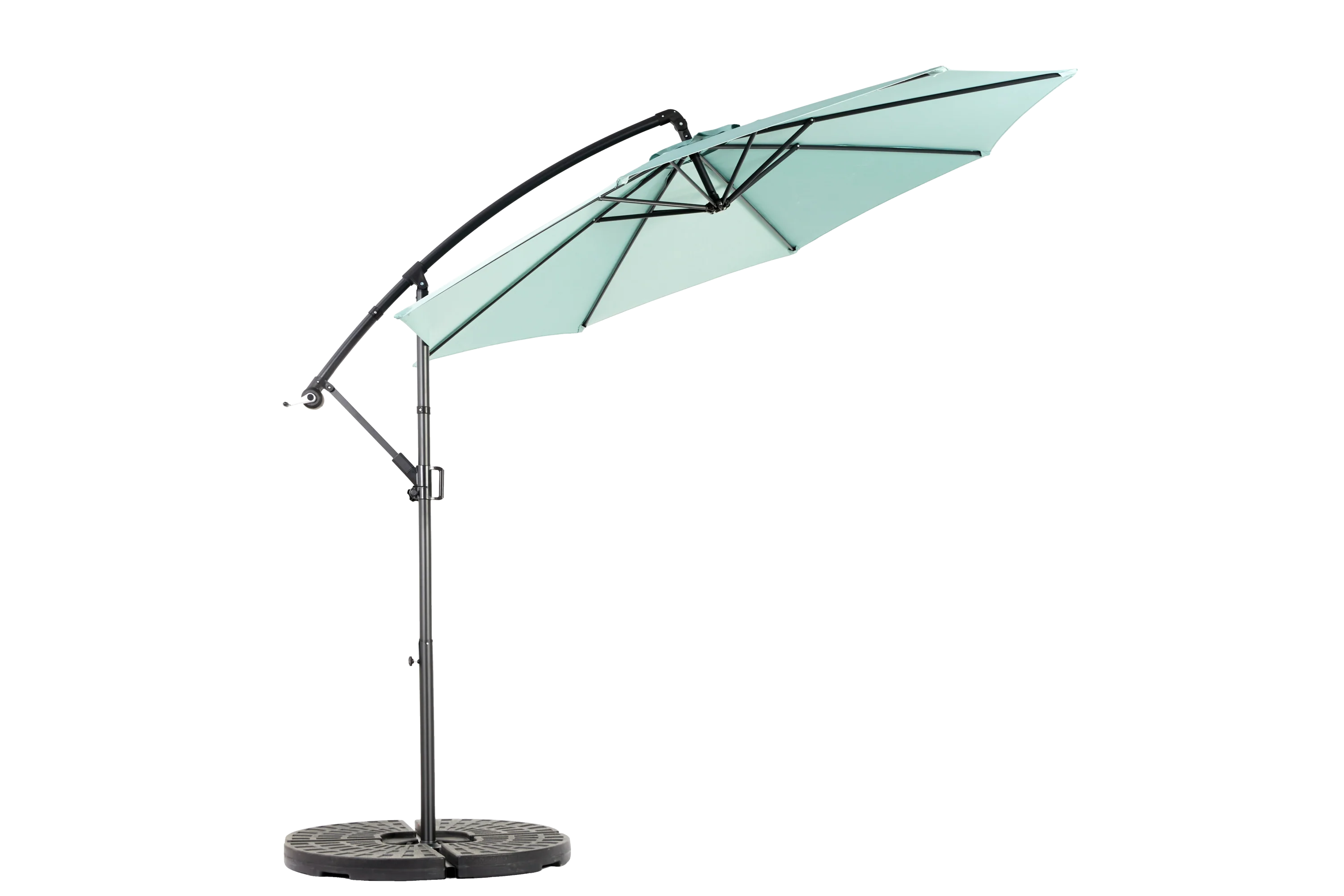 Best Choice Products 10ft Offset Hanging Market Patio Umbrella - Image 4