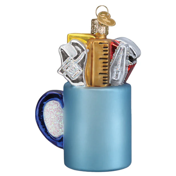 Best Dad Mug Ornament 4x2.5x1.75 - Image 4