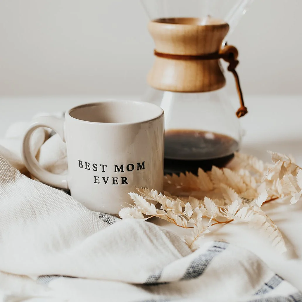 Best Mom Ever 14oz. Stoneware Coffee Mug - Image 3
