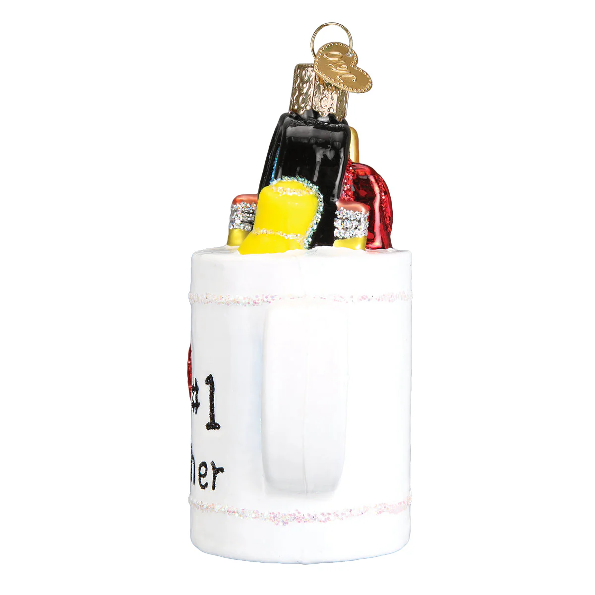 Best Teacher Mug Ornament - Image 5