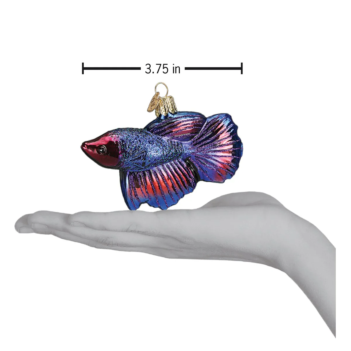 Betta Fish Ornament by Old World Christmas - Image 4