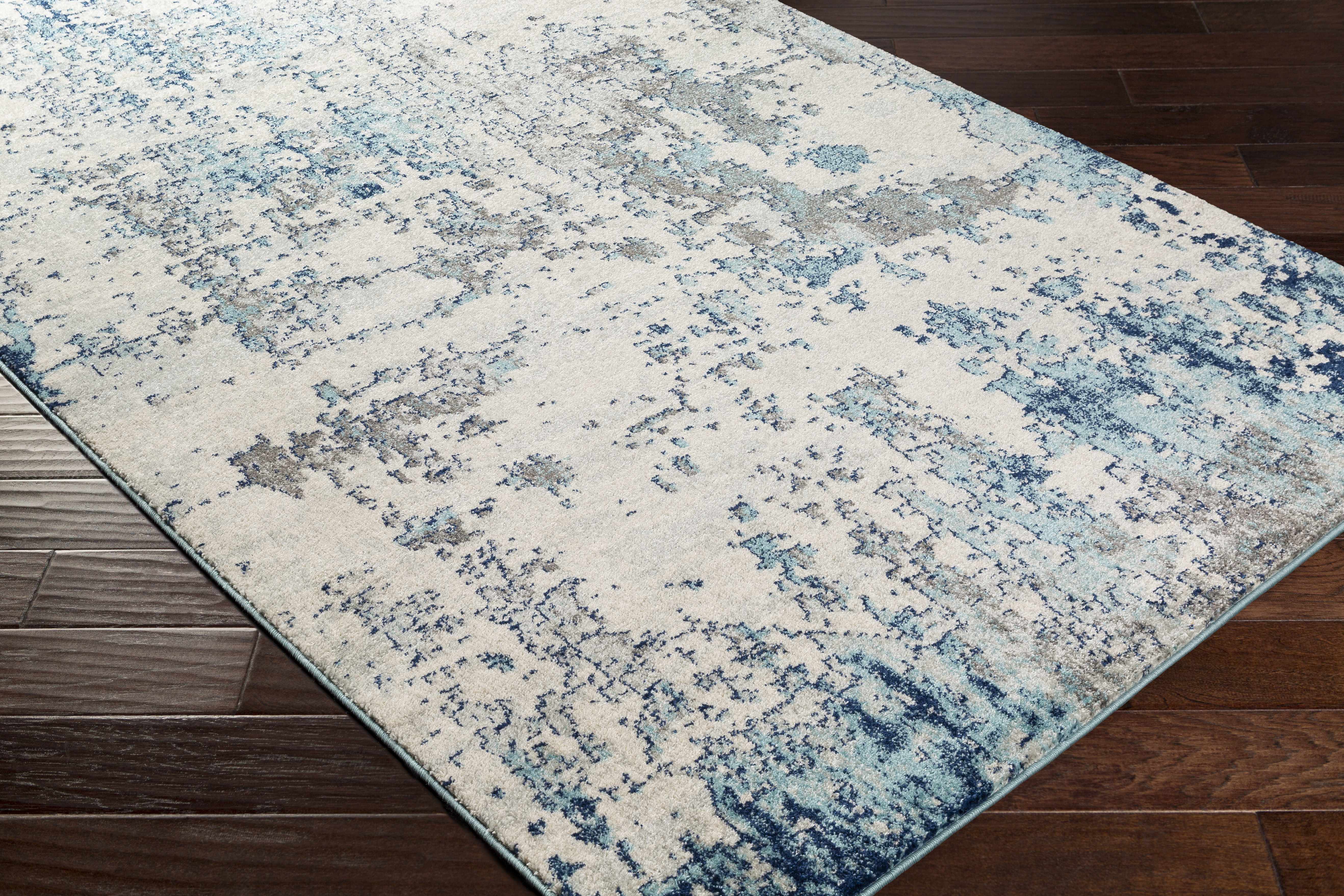 Beverly Abstract Blue Area Rug - Image 15