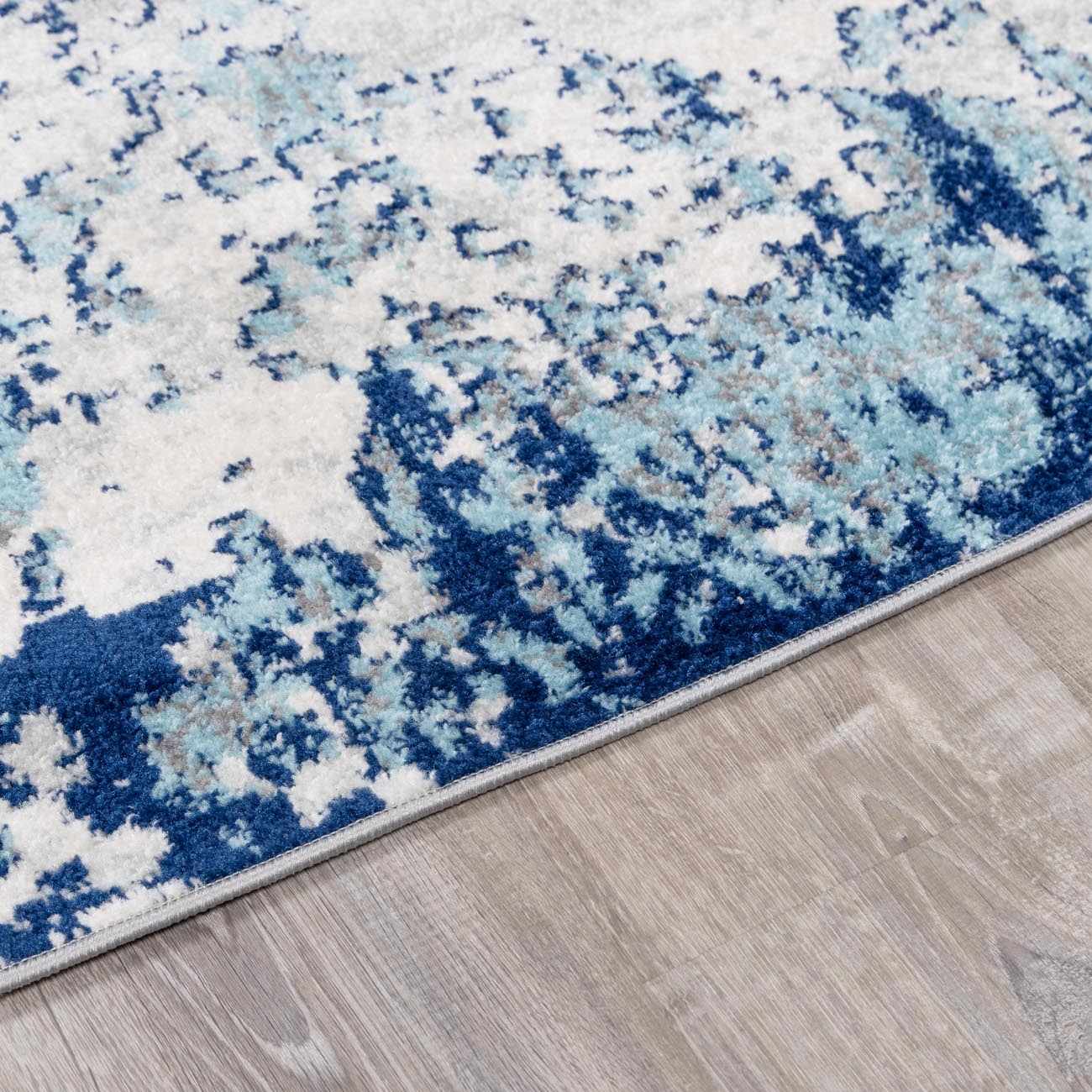 Beverly Abstract Blue Area Rug - Image 27