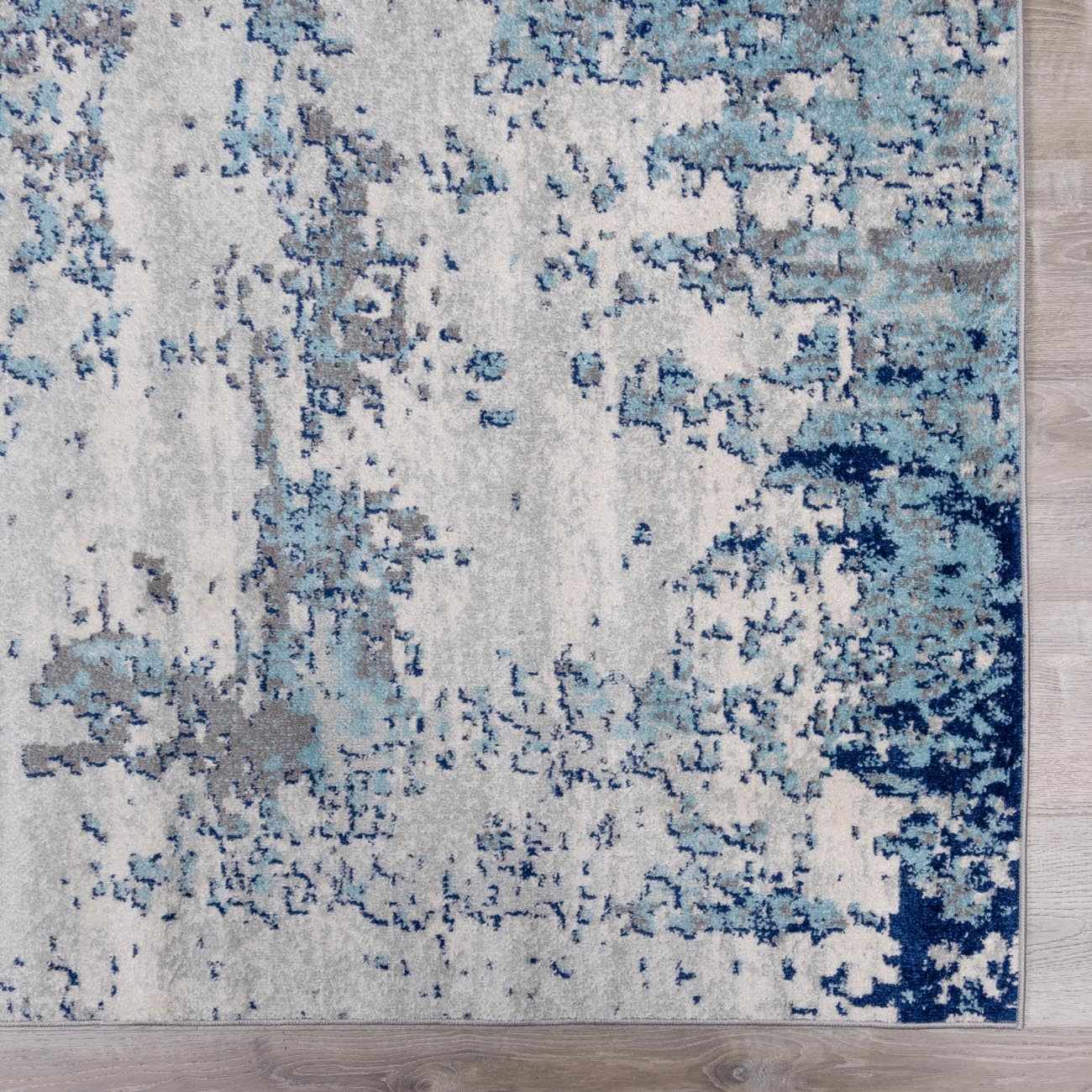 Beverly Abstract Blue Area Rug - Image 32