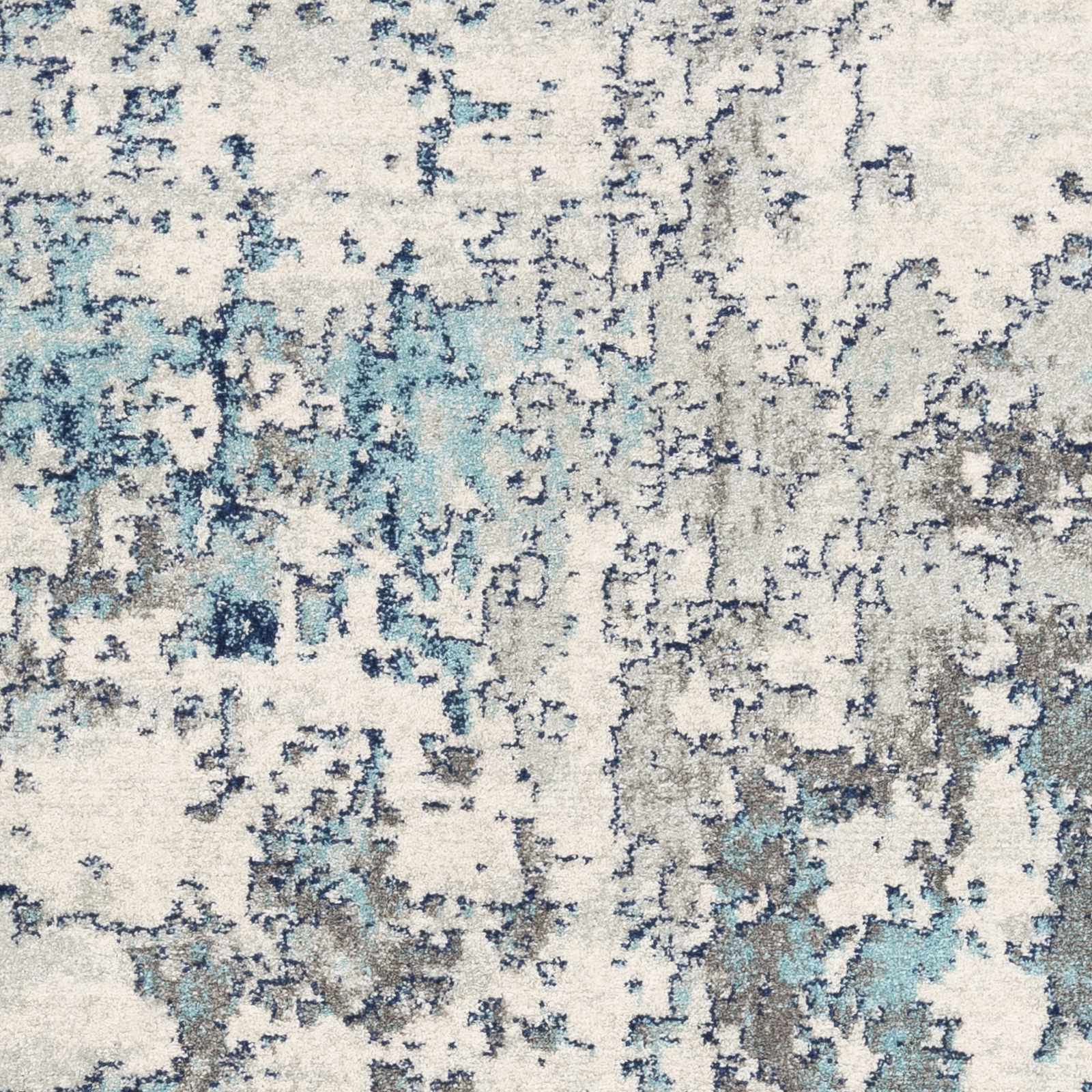 Beverly Abstract Blue Area Rug - Image 5