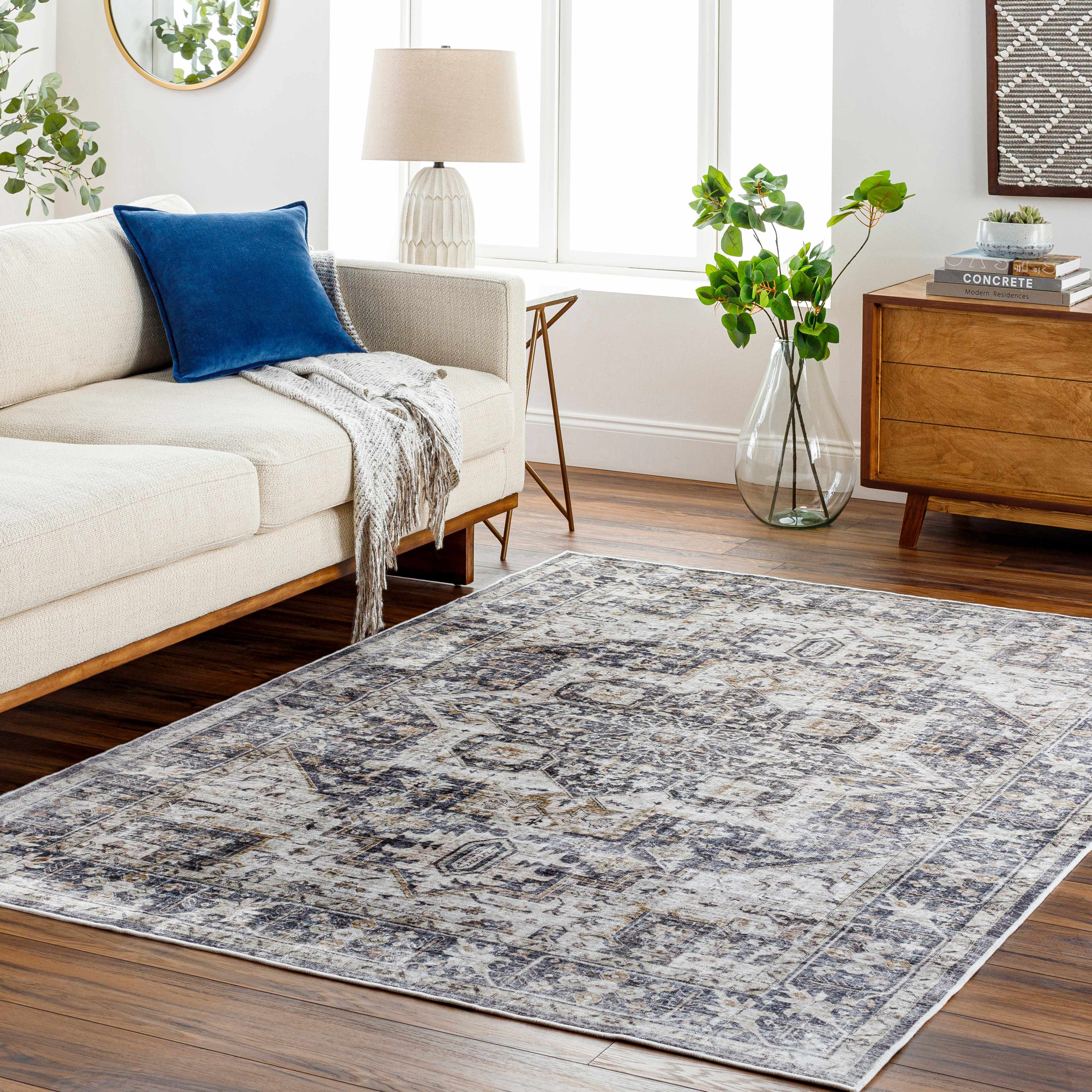 Bevin Washable Area Rug - Image 8
