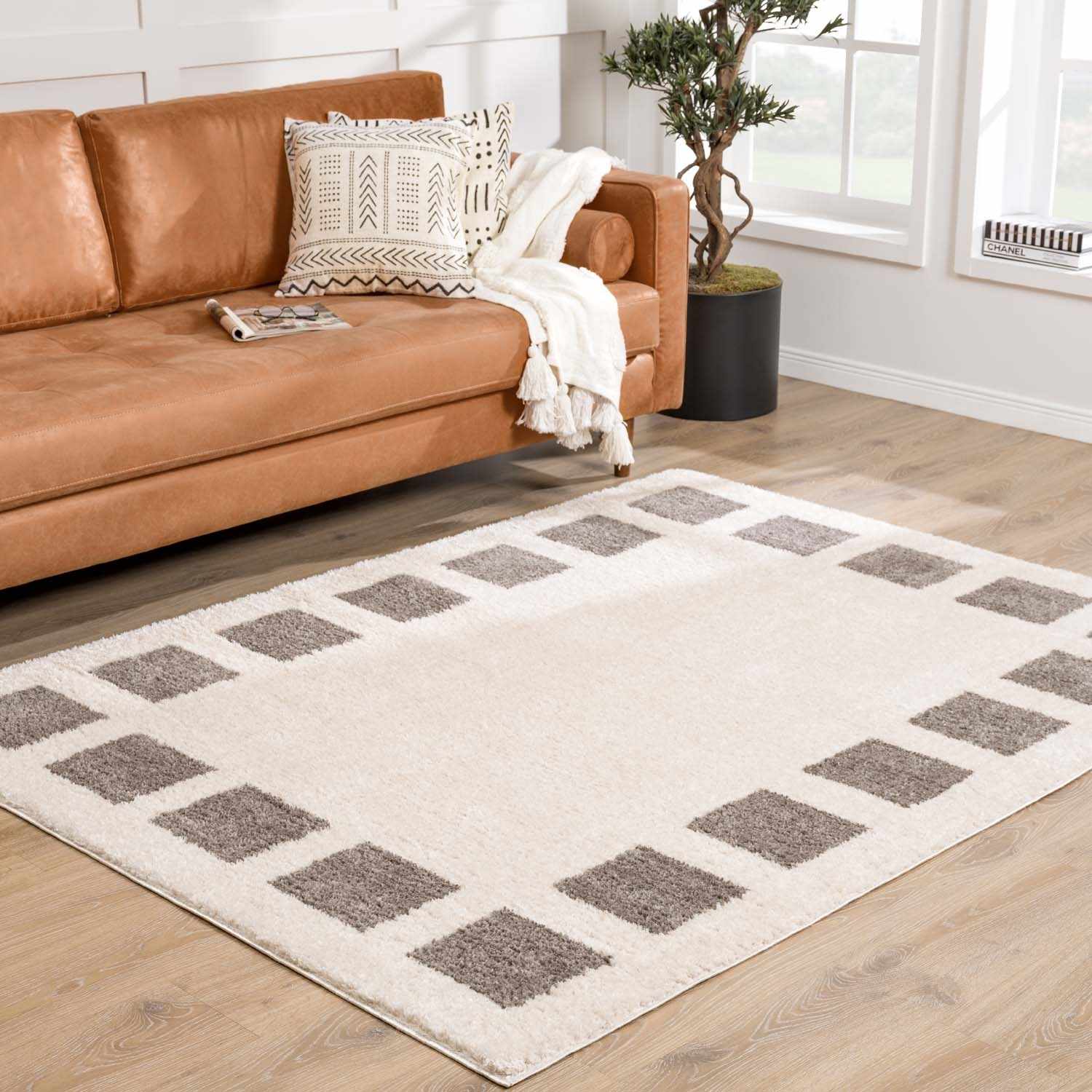 Beynon Charcoal Washable Area Rug - Image 3