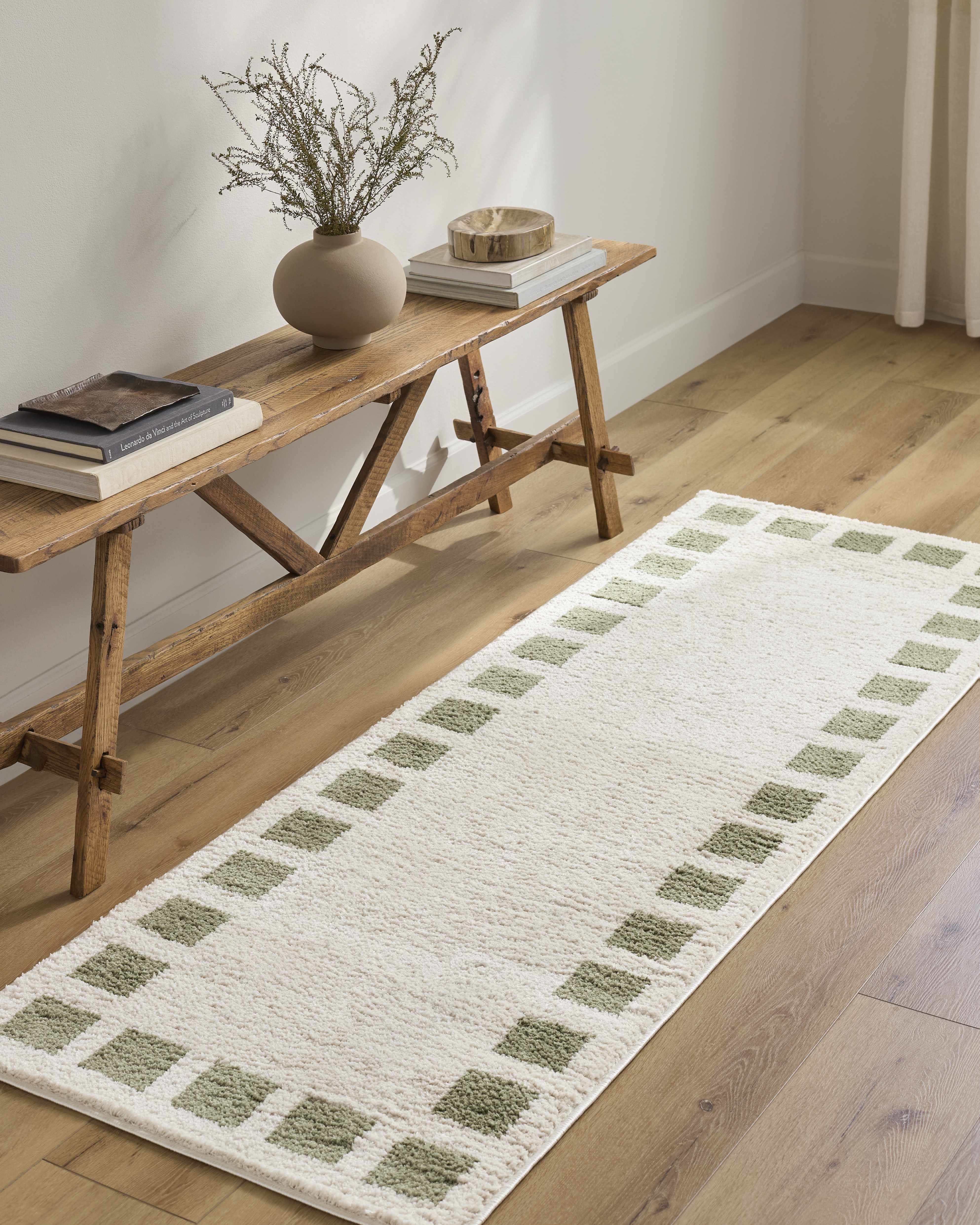 Beynon Green Washable Area Rug - Image 12