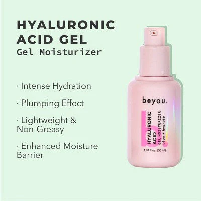 Beyou. Skin Booster Hyaluronic Acid Gel Moisturizer 1.01 fl oz - Imperfect Box - Image 3