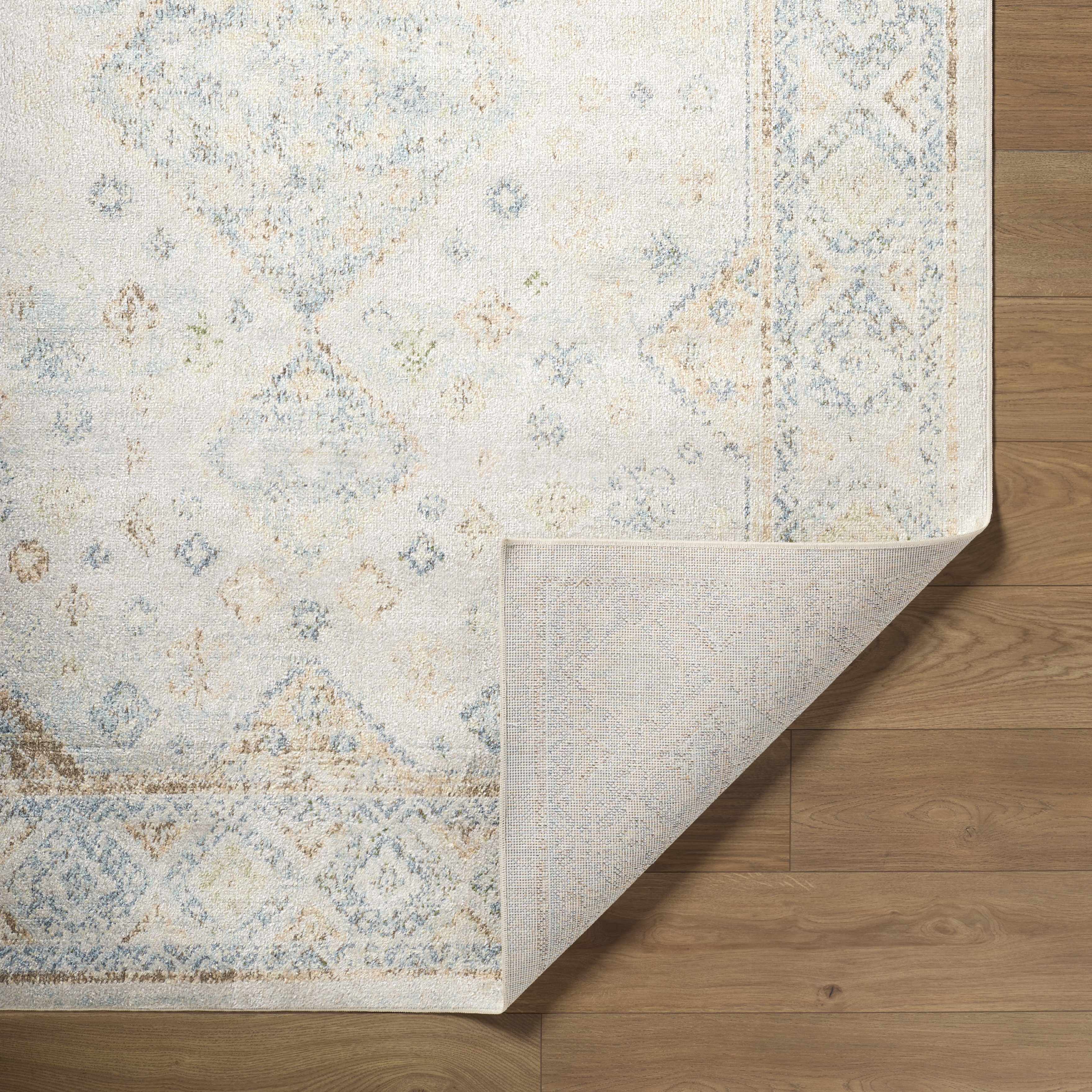 Bhavya Cream Washable Area Rug - Image 5