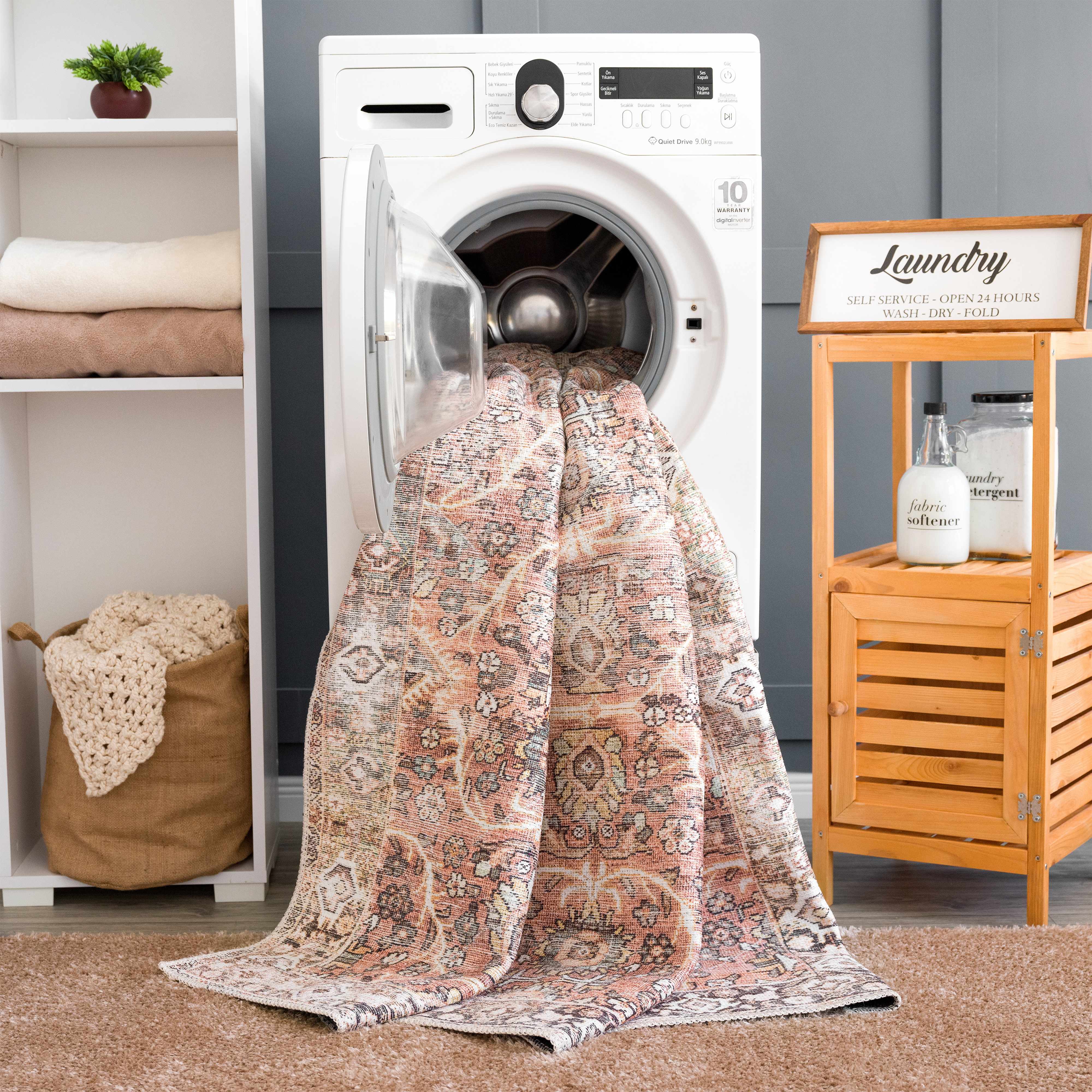 Bian Washable Area Rug - Clearance - Image 12