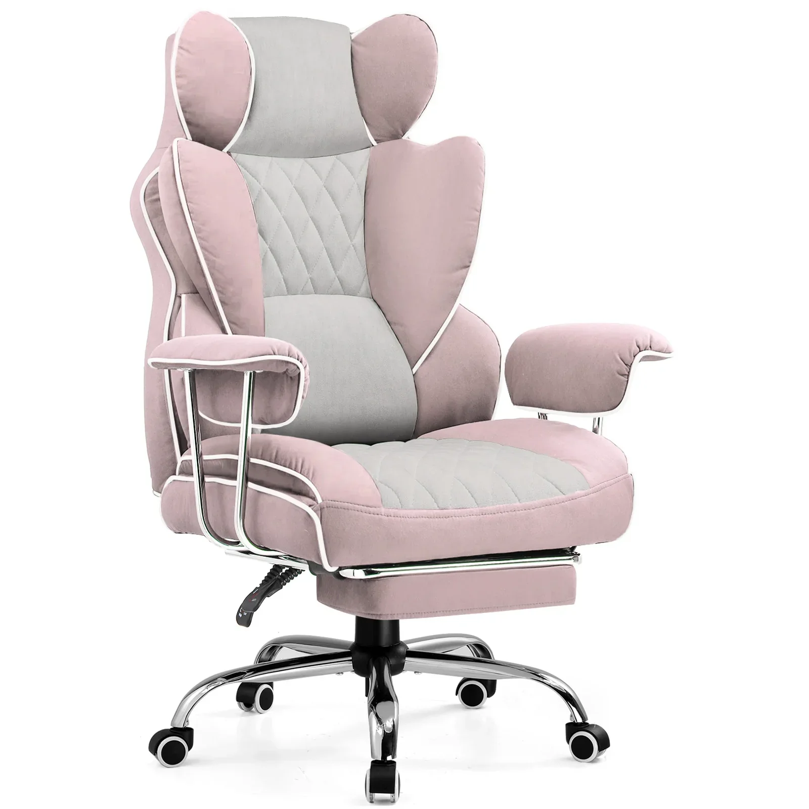 Big and Tall Gaming Chair Pocket Spring Lumbar Support Ergonomic Office Chair - Image 11