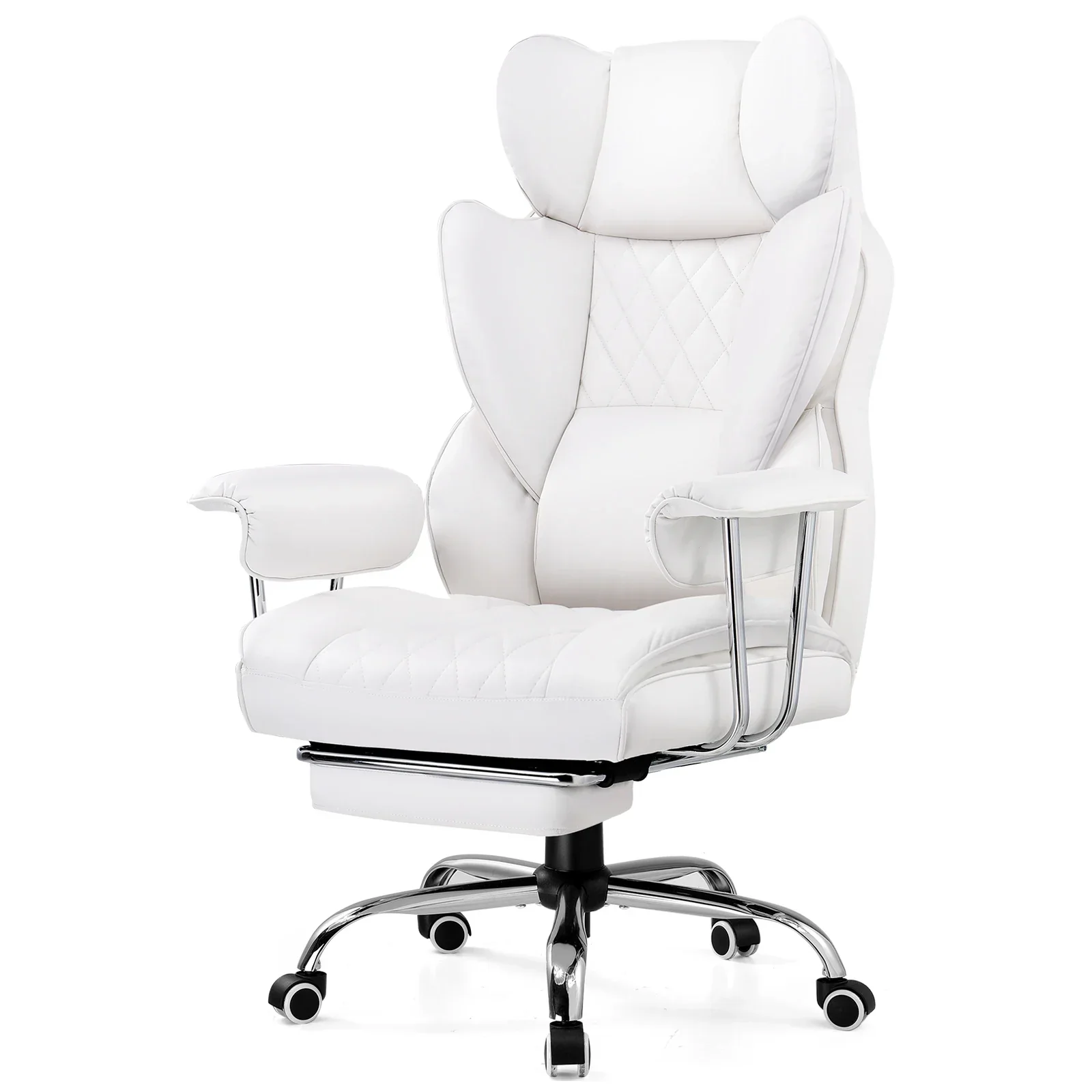 Big and Tall Gaming Chair Pocket Spring Lumbar Support Ergonomic Office Chair - Image 13