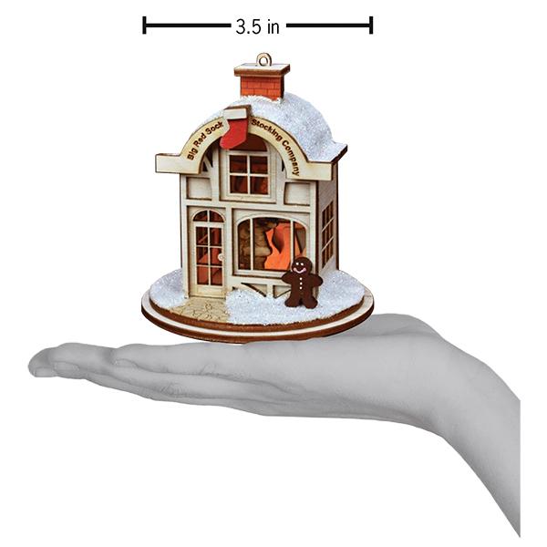 Big Red Sock Stocking Co. Ornament - Image 3