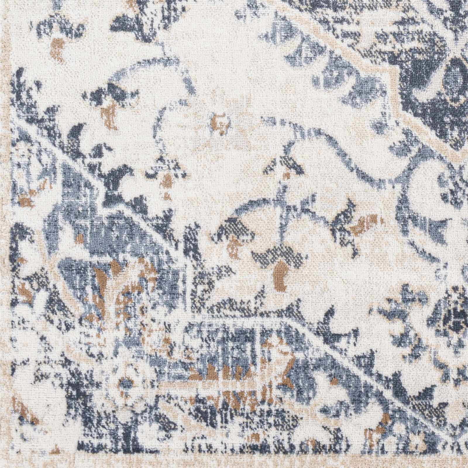 Biggleswade Denim Medallion Area Rug - Image 5