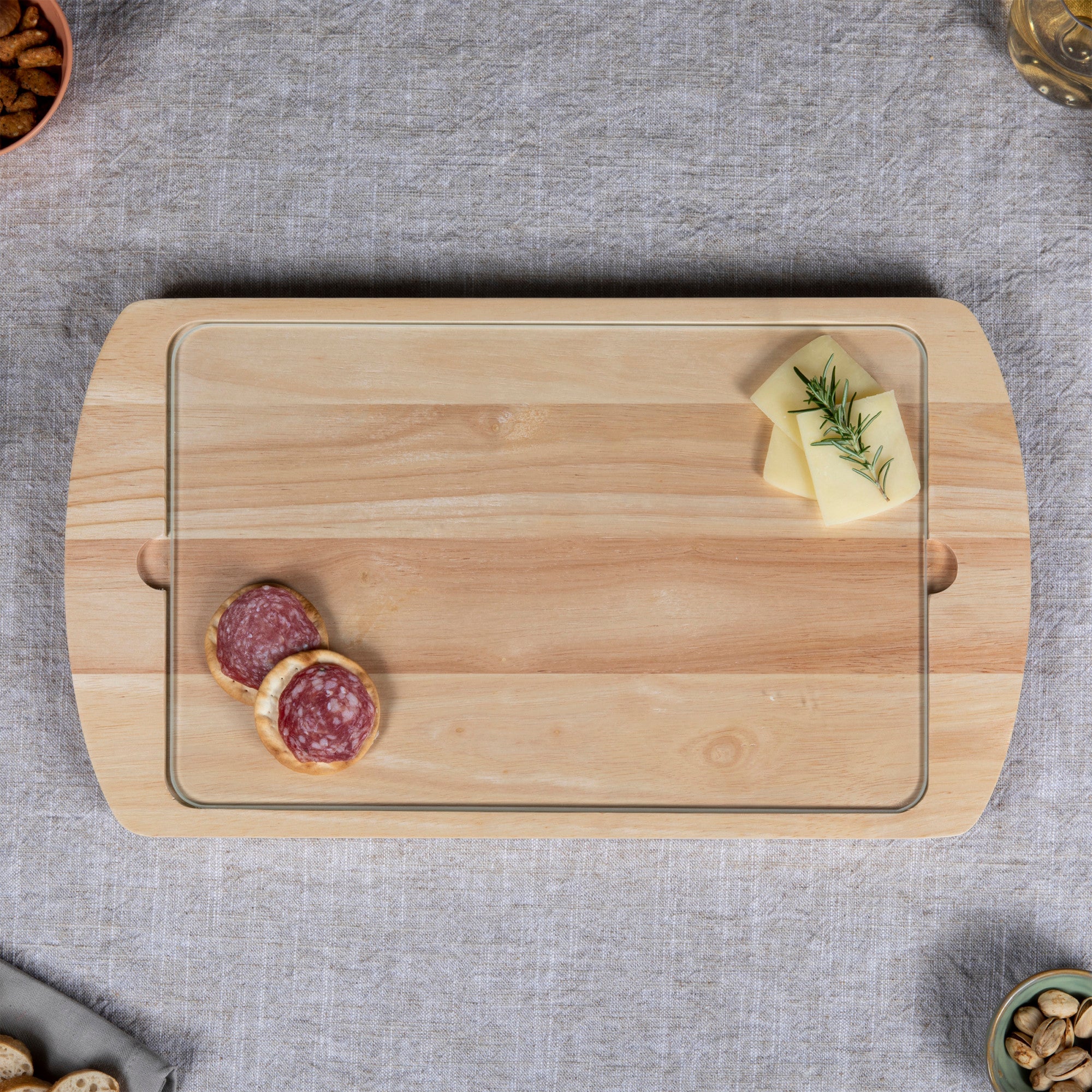 Billboard Glass Top Serving Tray - Image 3